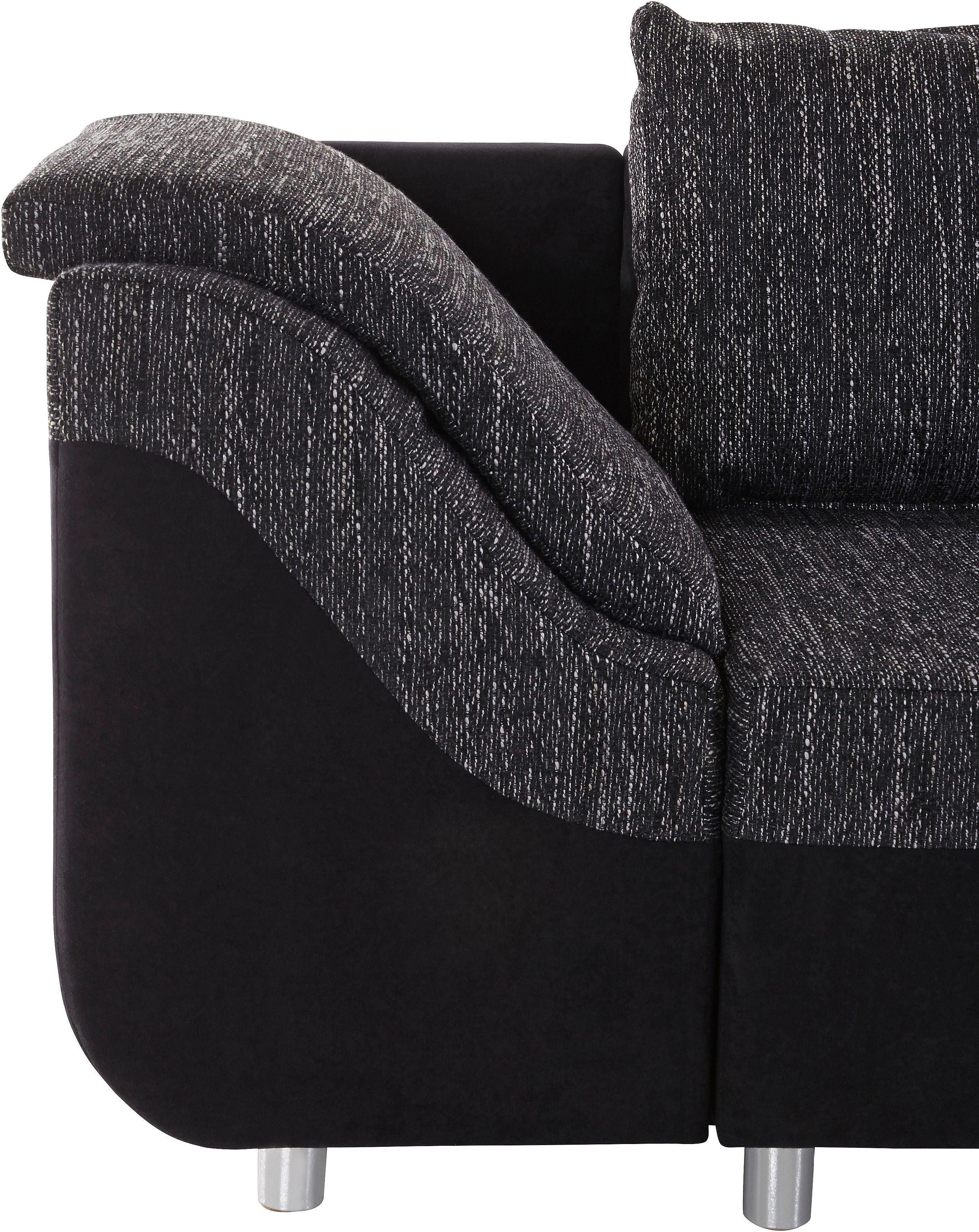 COLLECTION AB Hoekbank Sally L-vorm met en zonder slaapfunctie, inclusief losse rug- en sierkussens