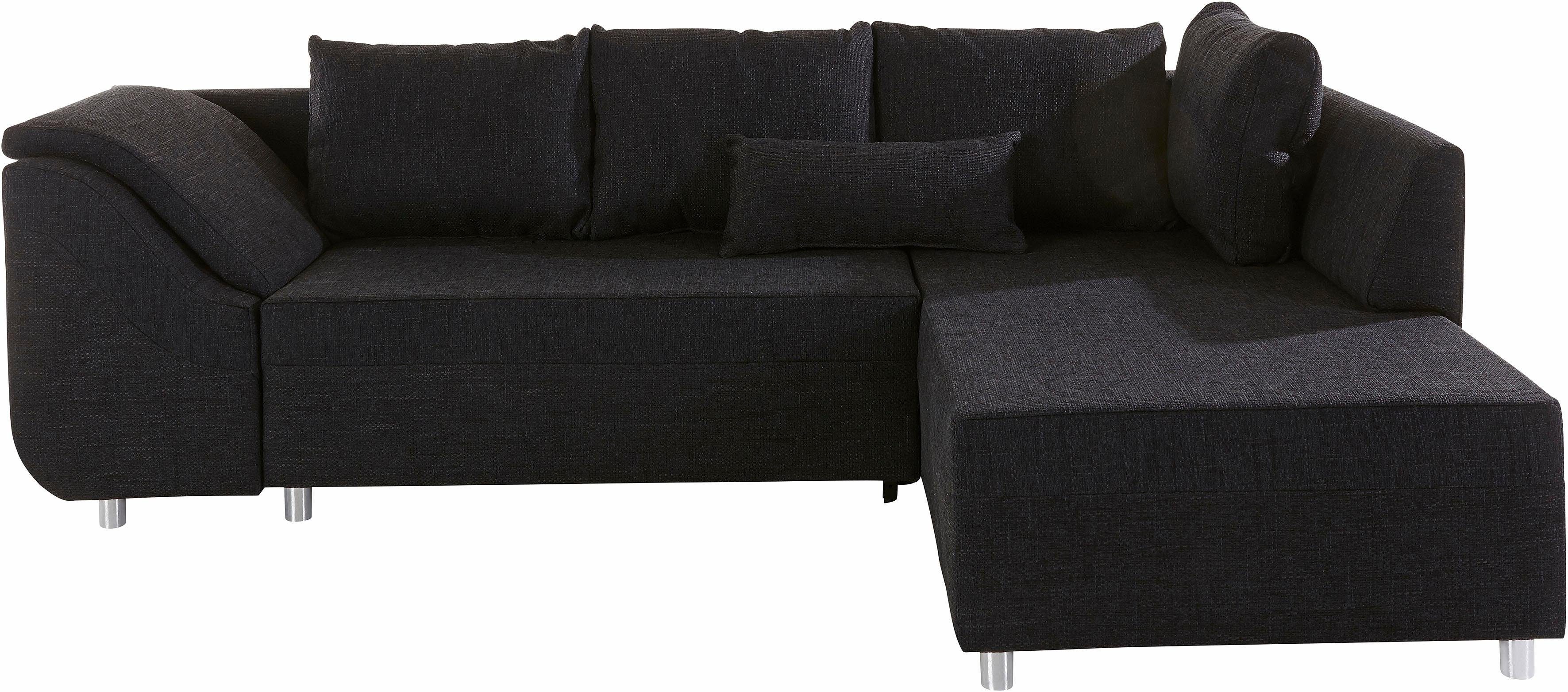 COLLECTION AB Hoekbank Sally L-vorm met en zonder slaapfunctie, inclusief losse rug- en sierkussens