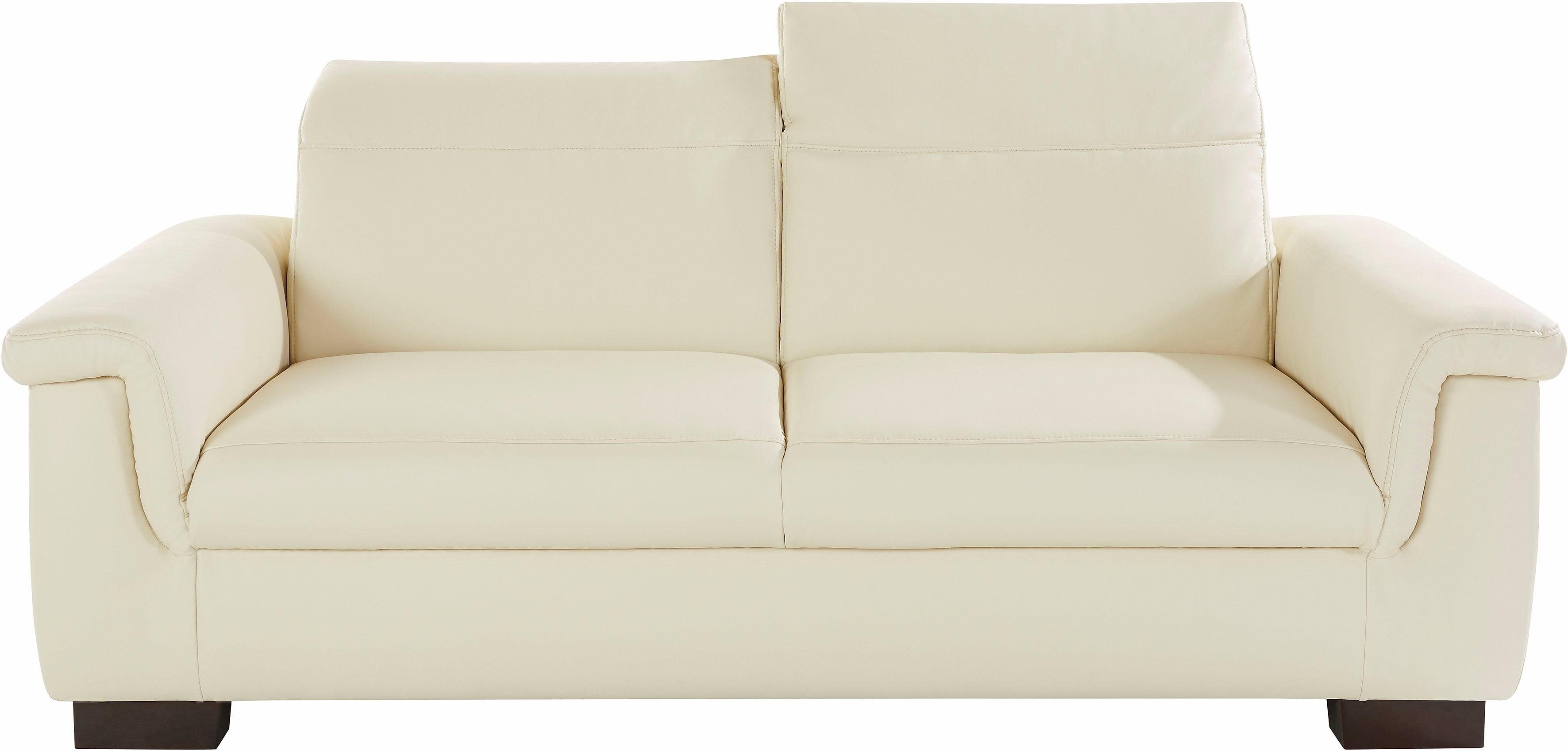 DOMO collection 2,5-zitsbank Sully optioneel met rugverstelling