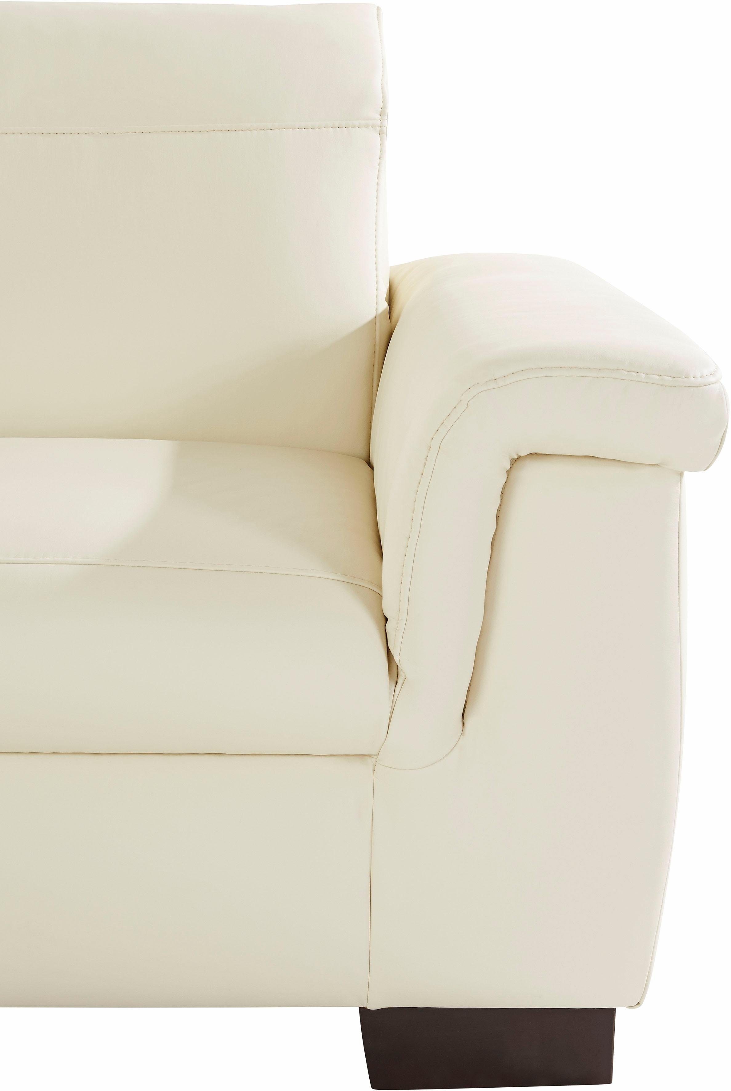 DOMO collection 2,5-zitsbank Sully optioneel met rugverstelling