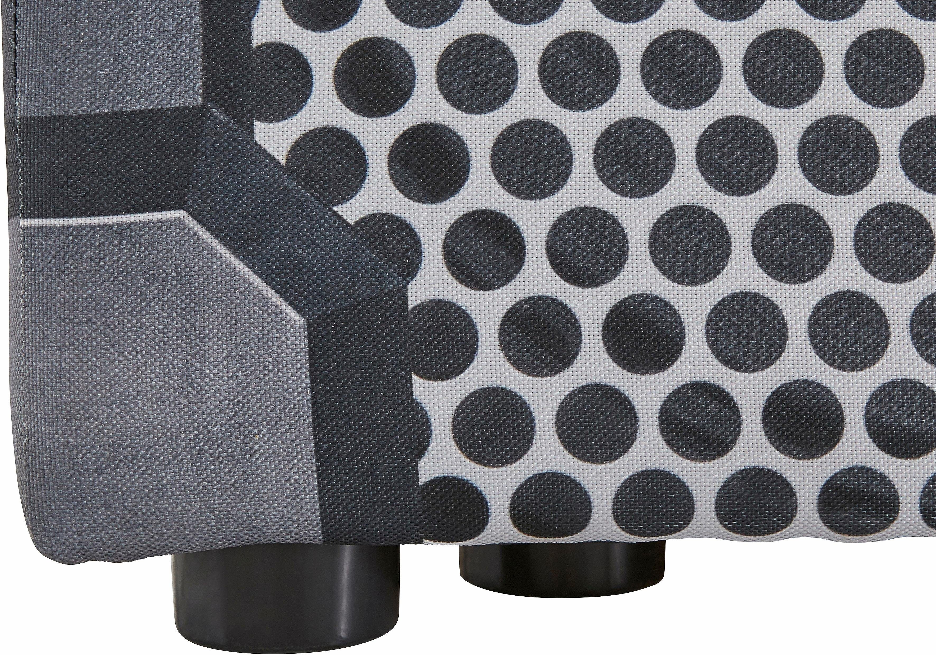 exxpo - sofa fashion Slaapbank Exxpo Tabou met slaapfunctie en bedkist, liftbedfunctie en binnenvering