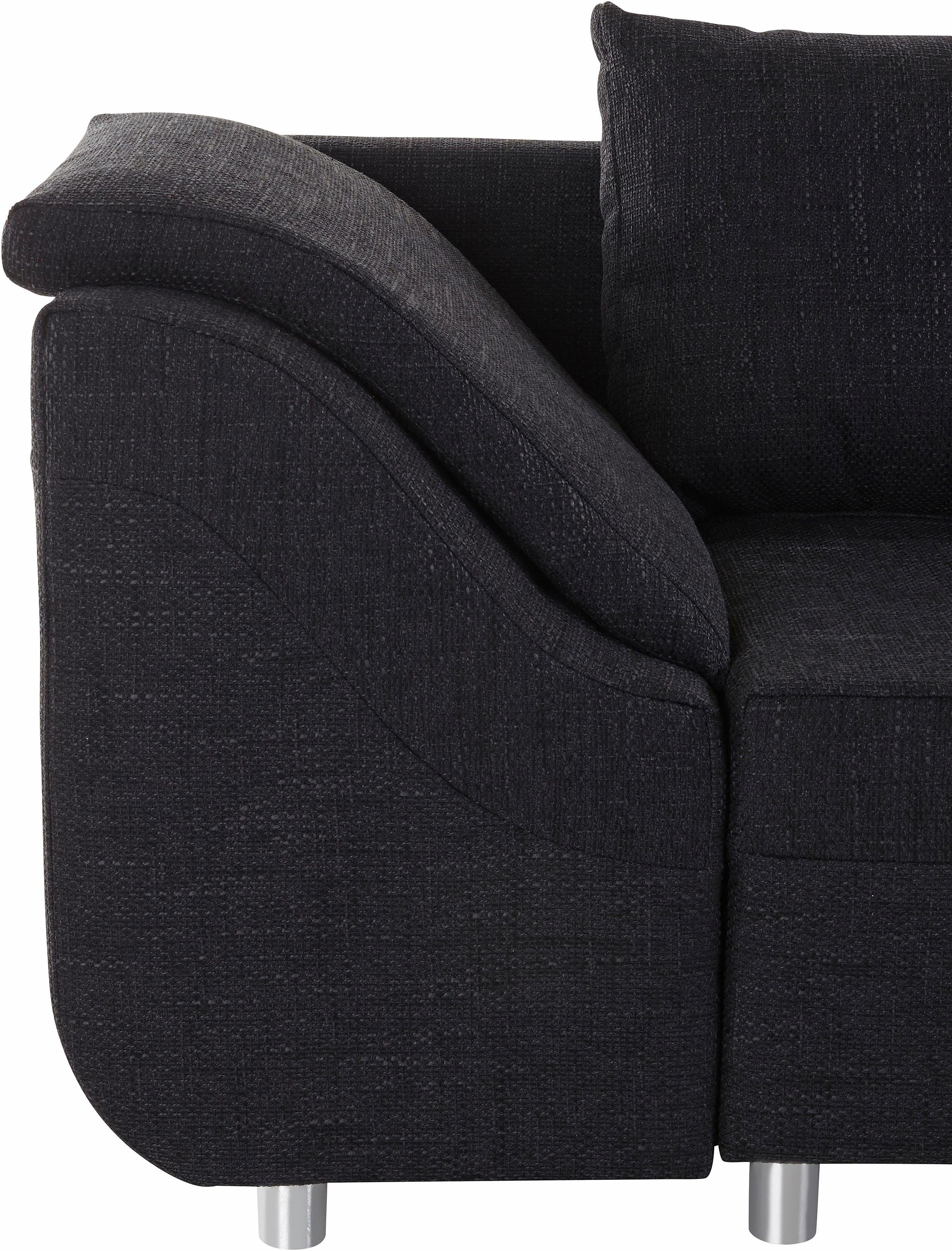 COLLECTION AB Hoekbank Sally L-vorm met en zonder slaapfunctie, inclusief losse rug- en sierkussens