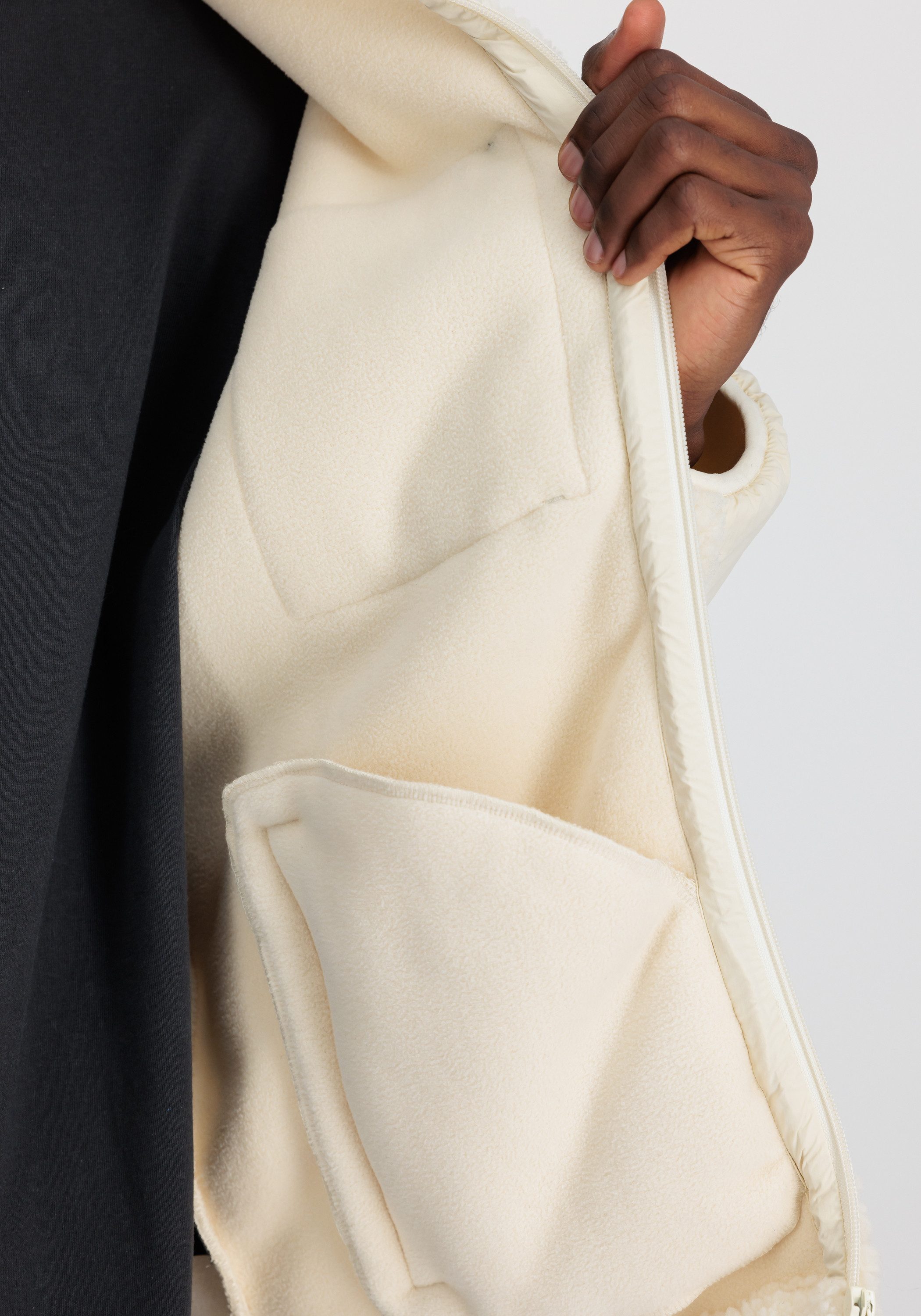 Alpha Industries Functioneel jack Sherpa Zip-Jacket
