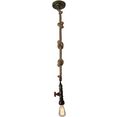 naeve led-hanglamp vintage led hanglamp bruin