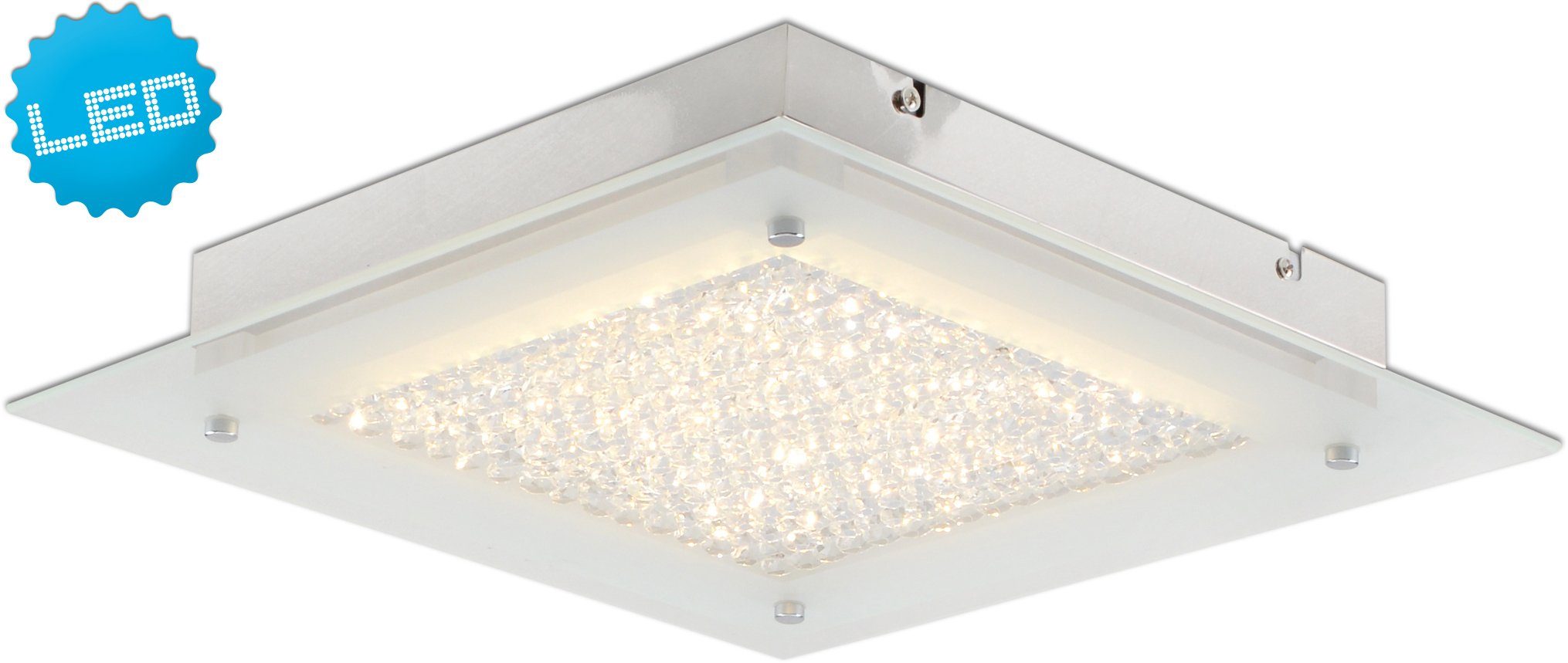 näve Led-plafondlamp Glasgow Led-plafondlamp >>Glasgow<<, incl. 90x SMD2835 led totaal 18W