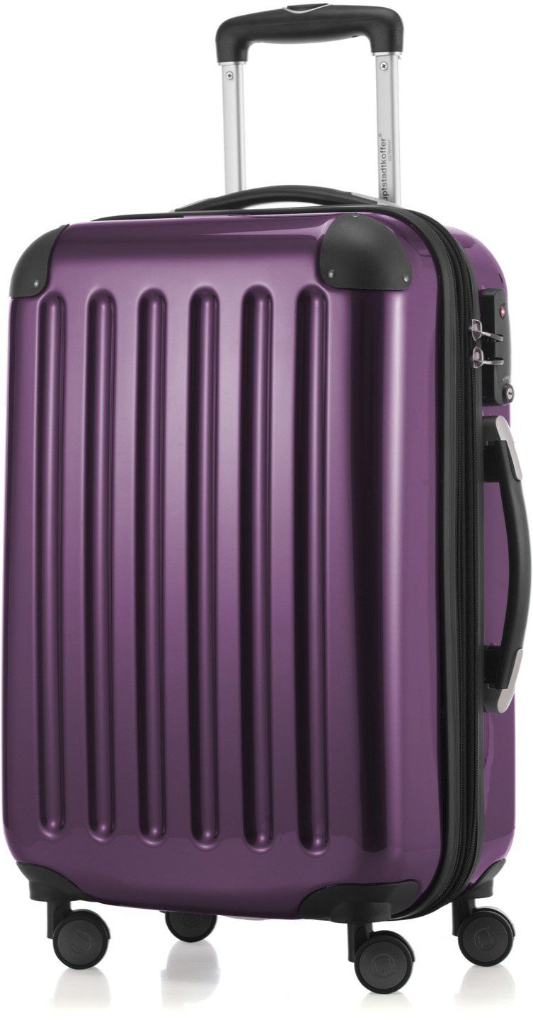 Hauptstadtkoffer Hardshell-trolley Alex, in verschillende kleuren en maten unisex koffers & reistassen maat 55 paars