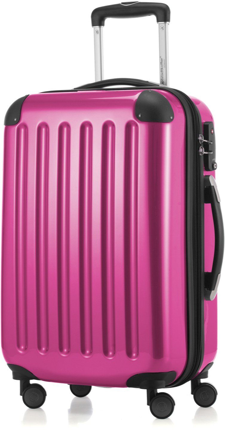 Hauptstadtkoffer Hardshell-trolley Alex, in verschillende kleuren en maten unisex koffers & reistassen maat 35 cm x 55 cm x 20 cm roze