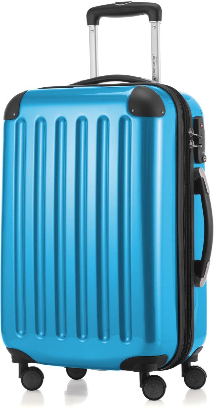 Hauptstadtkoffer Hardshell-trolley Alex, in verschillende kleuren en maten unisex koffers & reistassen maat 41 cm x 65 cm x 26 cm blauw