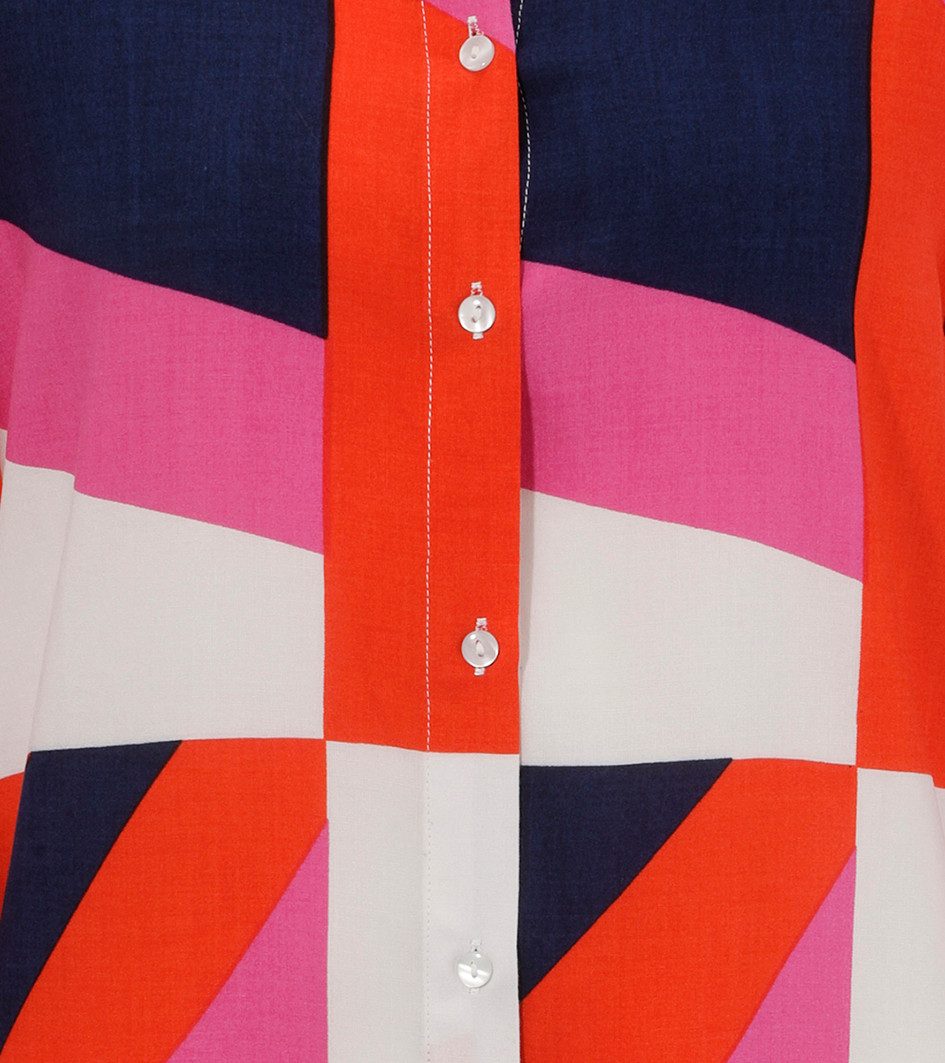 Aniston SELECTED Overhemdblouse met grafisch patroon in felle kleuren