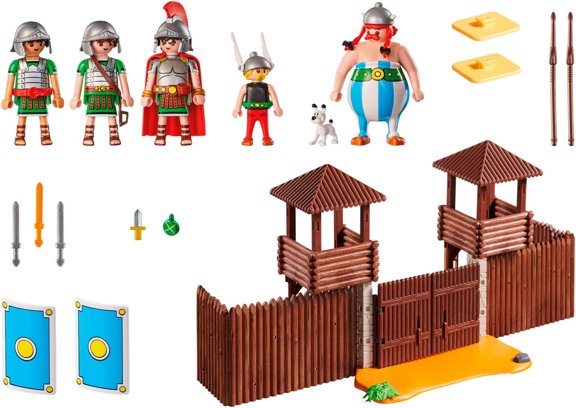 Playmobil® Constructie-speelset Romeins kamp (71542), Asterix (181-delig)