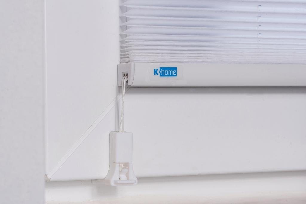K-HOME Dubbele plissé Prato Daglicht + verduisteringsstof (1 stuk)