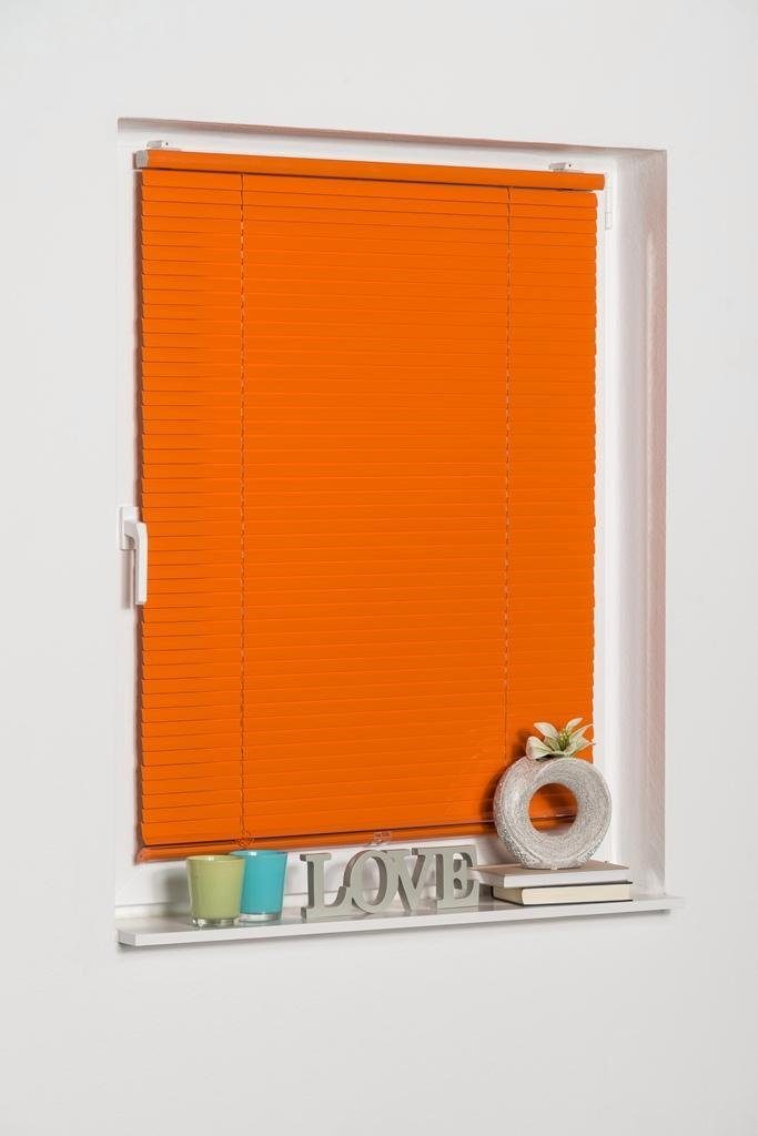 K-HOME Jaloezie Aluminium (1 stuk) vouwgordijnen & jaloezieën maat hxb: 160x140 cm oranje