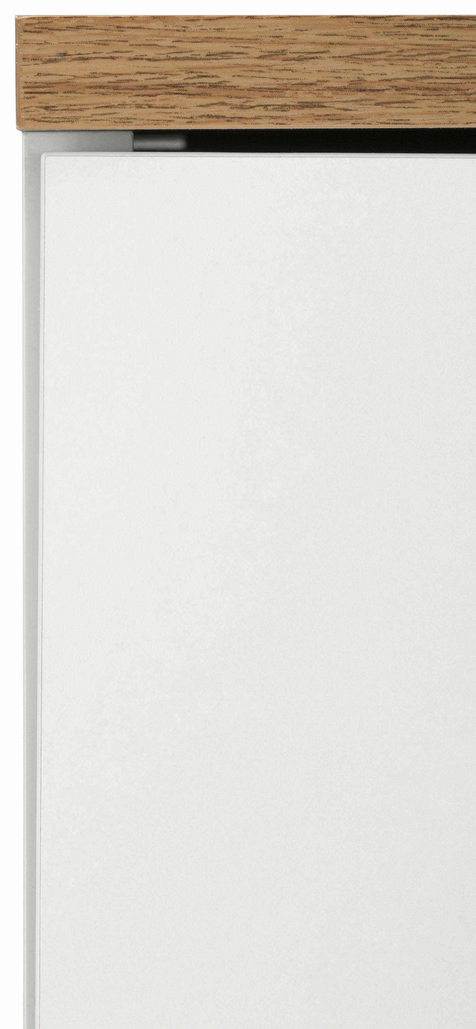 Schildmeyer Hoge kast Kampen made in Germany Hoogte 163,7 cm, met metalen handgrepen, bergruimte door open schappen