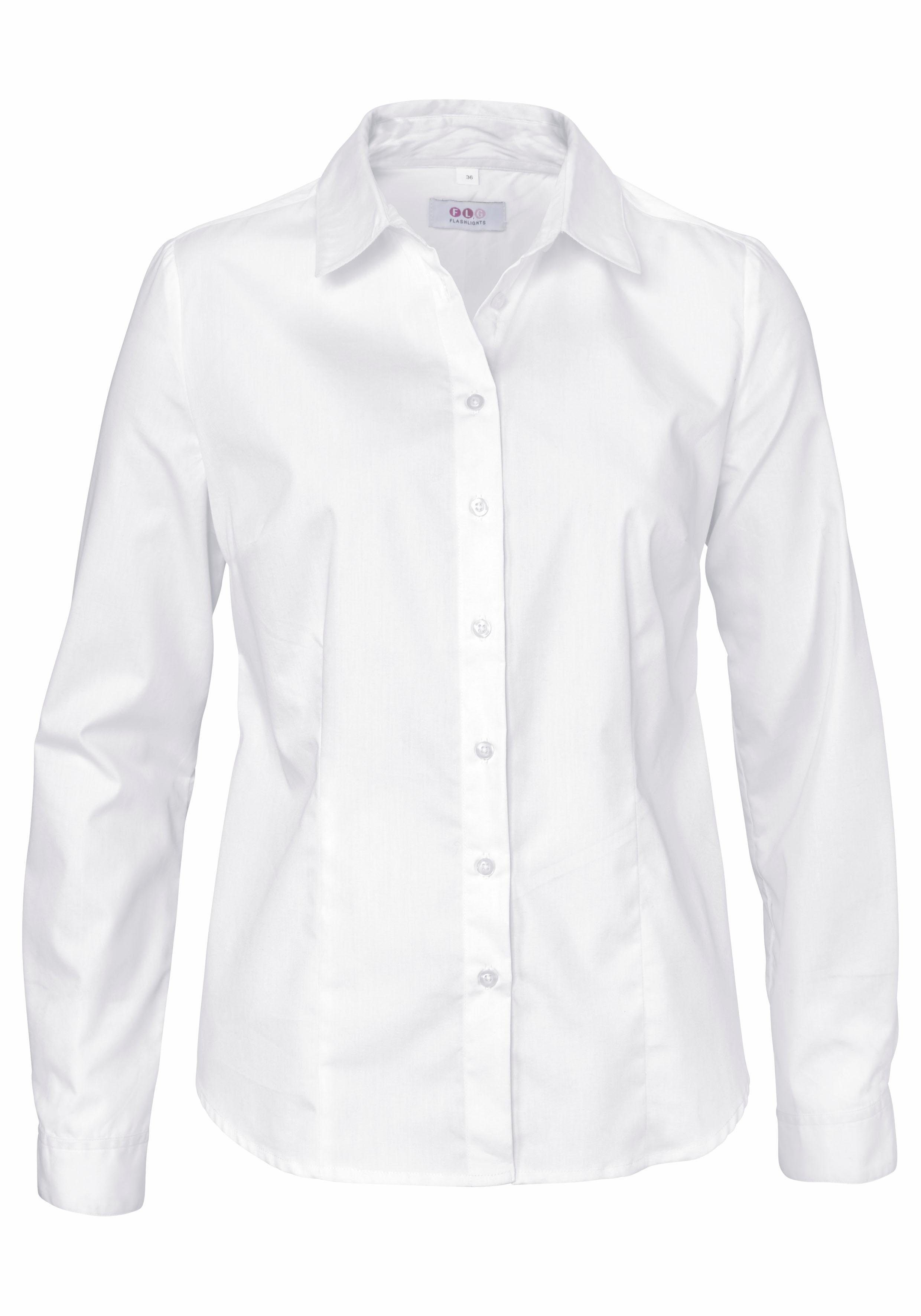 Flashlights Blouse met lange mouwen in overhemdstijl (Set van 2)