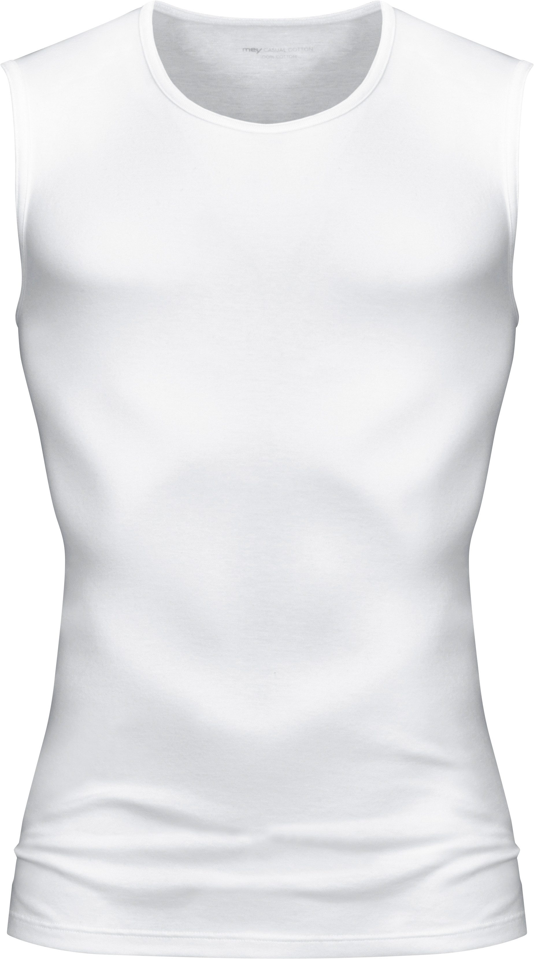 Mey Muscle-shirt Casual katoen (K) Elastische hals- en mouwafsluitingen