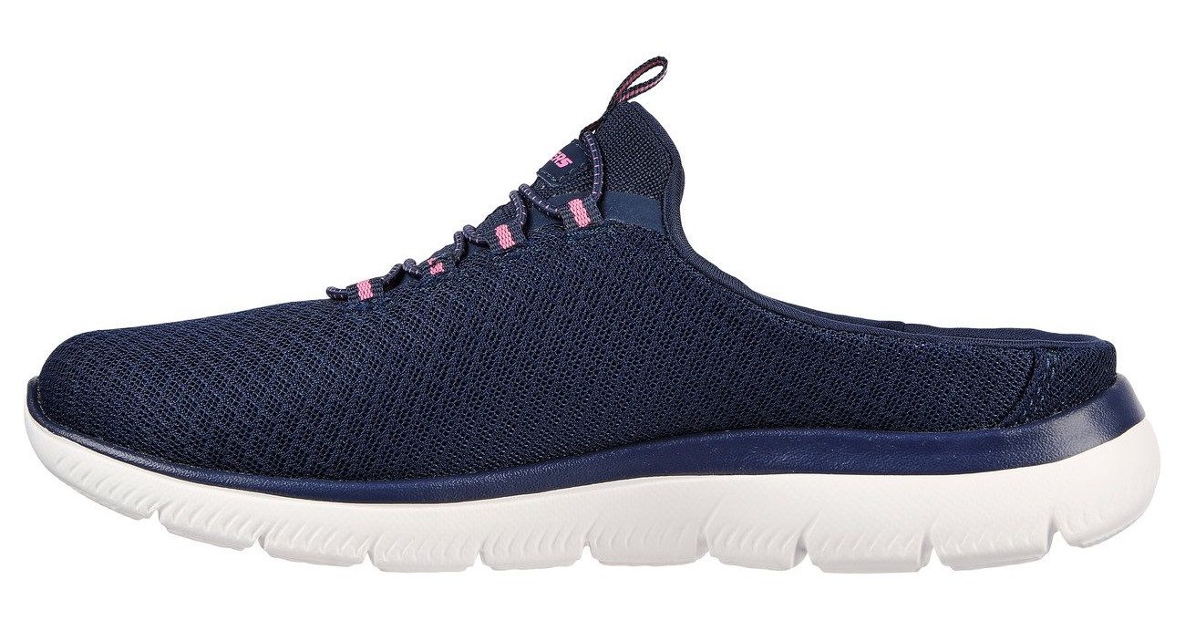 Skechers Sabots SUMMITS SWIFT STEP Zomerschoen, slippers, instapschoen in vegan uitvoering