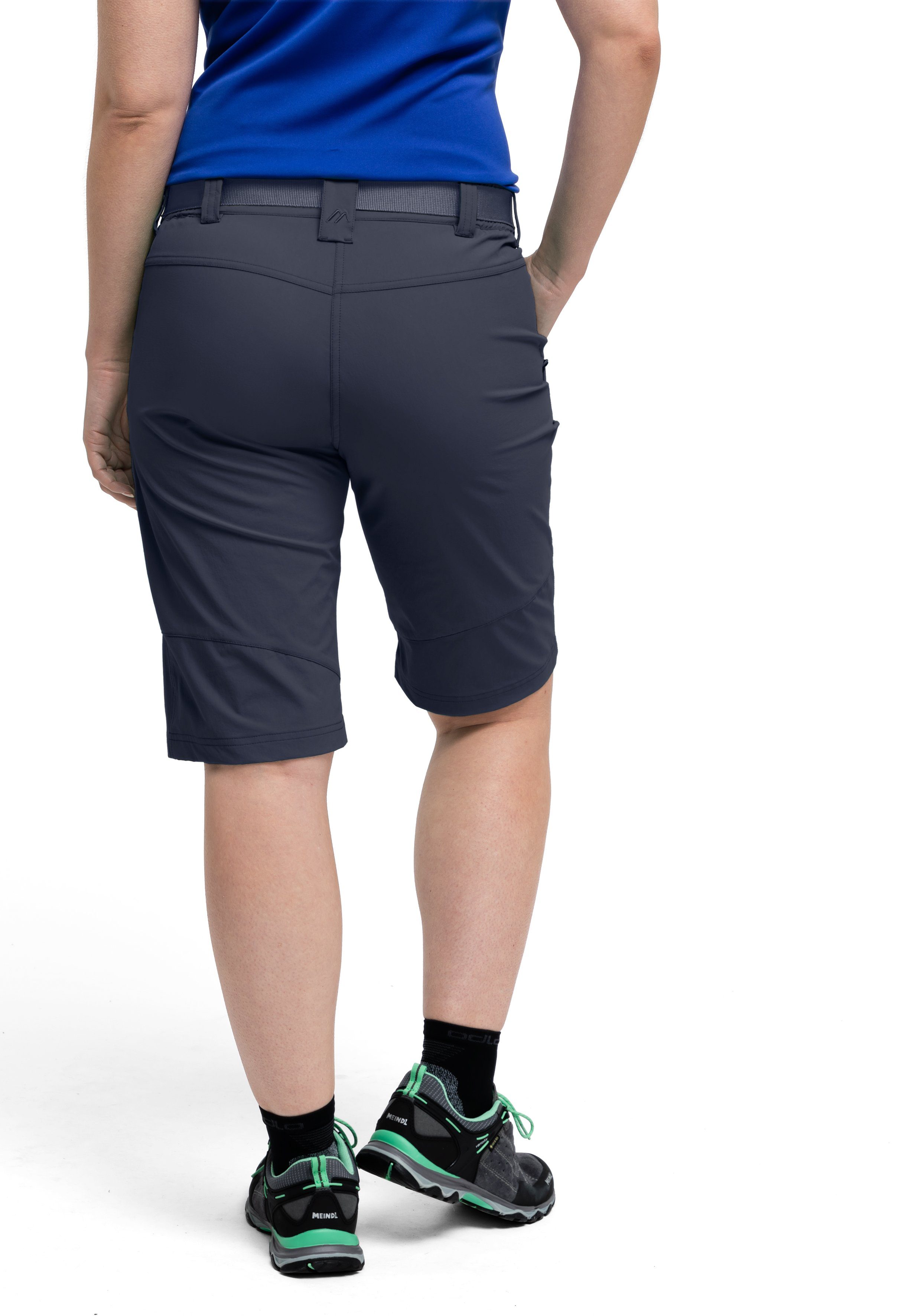 Maier Sports Functionele short Lawa Dames shorts, korte wandelbroek, outdoorbroek met 2 zakken, regular fit