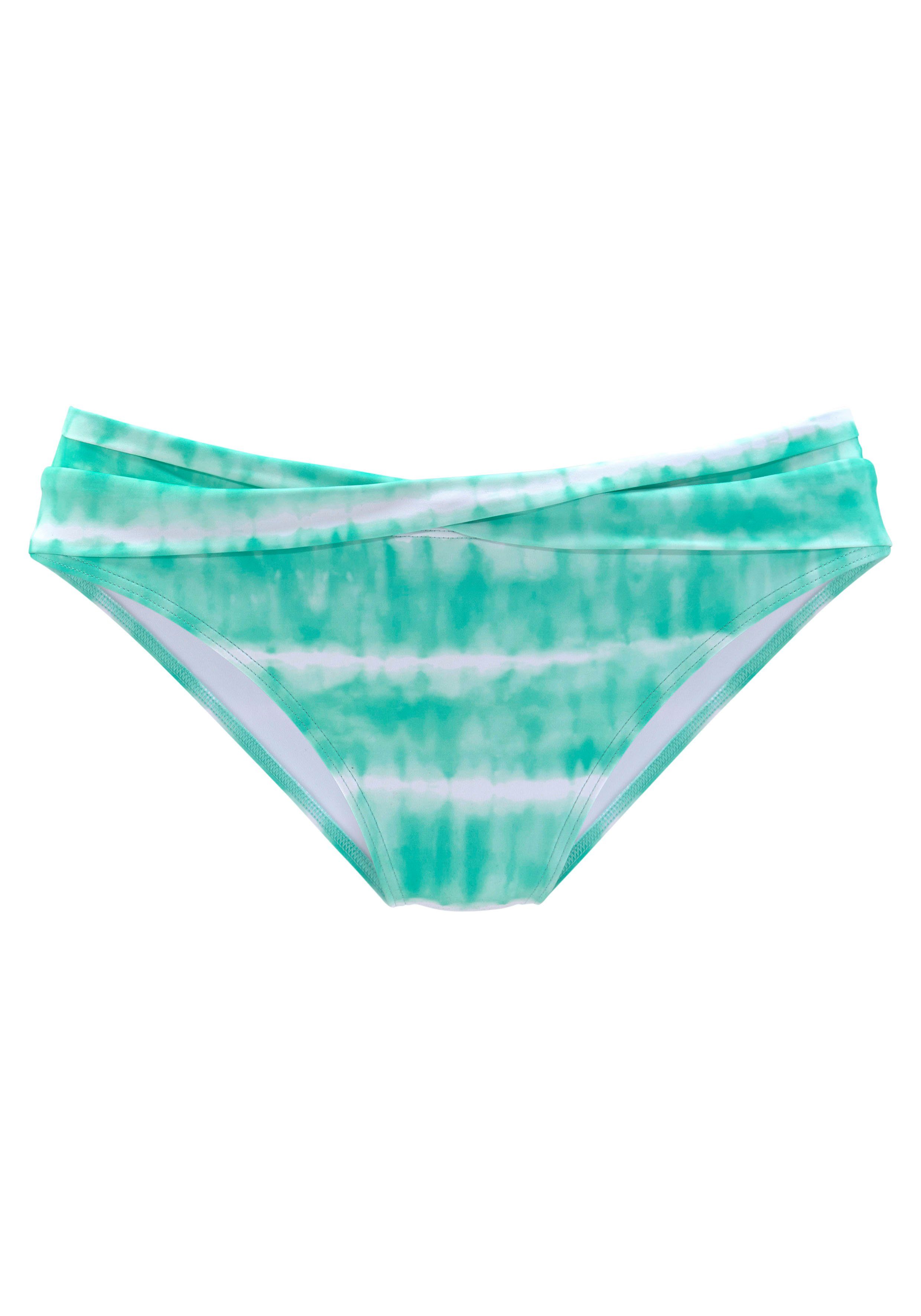 s.Oliver RED LABEL Beachwear Bikinibroekje Enja met omslagband in v-model