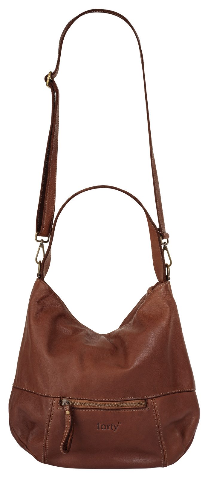 Forty Degrees Shopper echt leer, made in italy