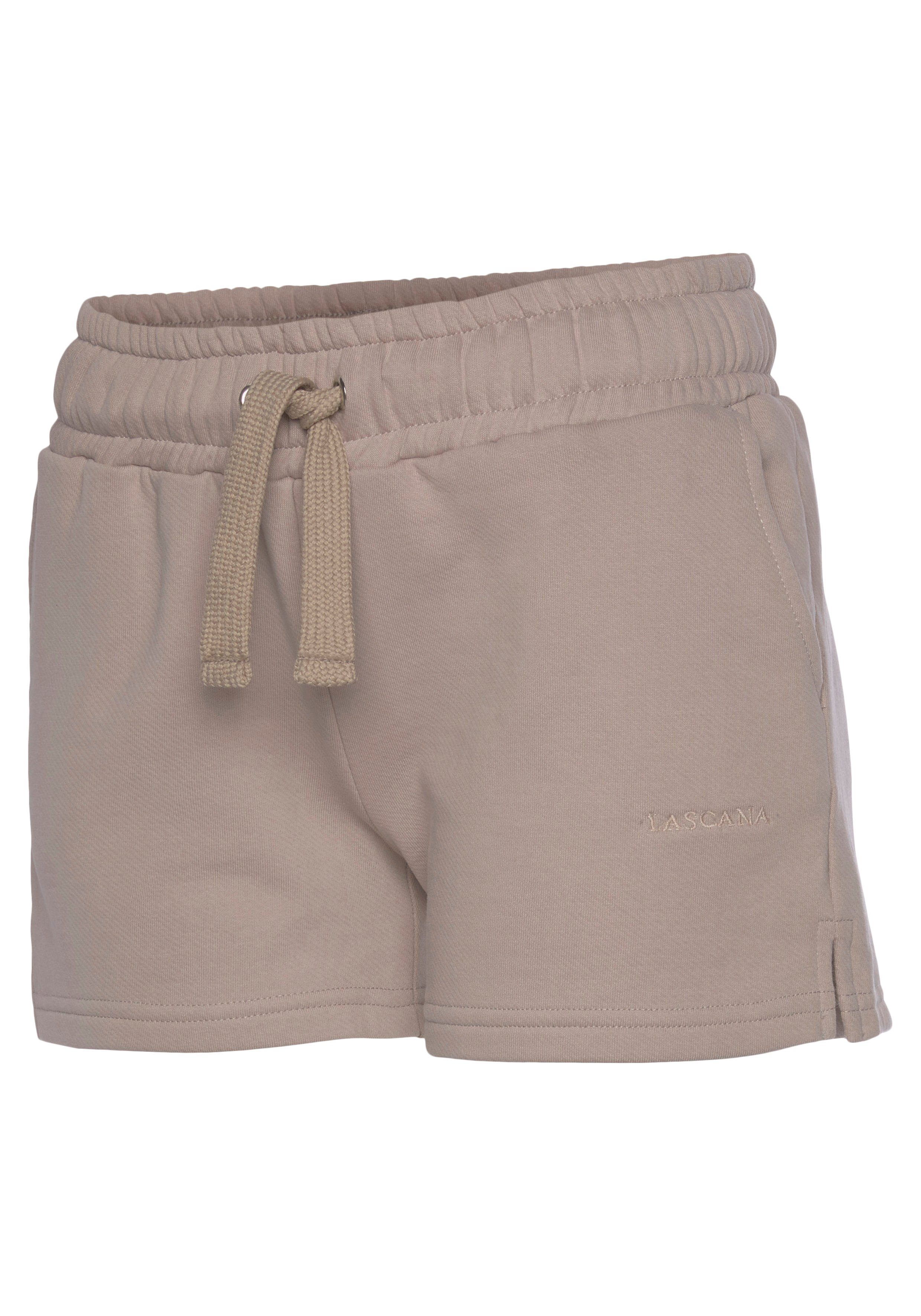 Lascana Sweatshort -lounge shorts van biologische katoen, loungewear