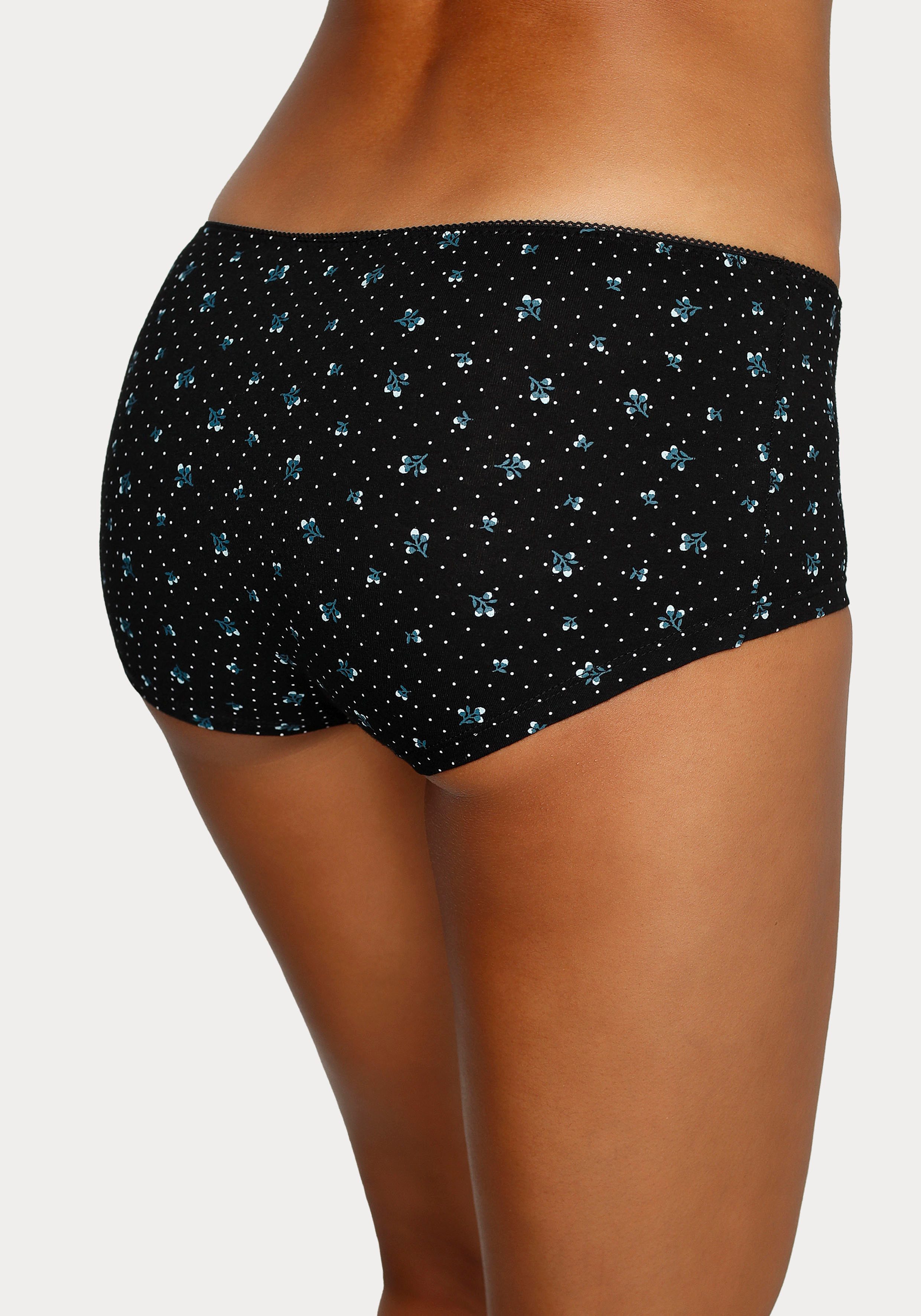 Petite fleur Hipster van elastisch katoen (Set van 6)