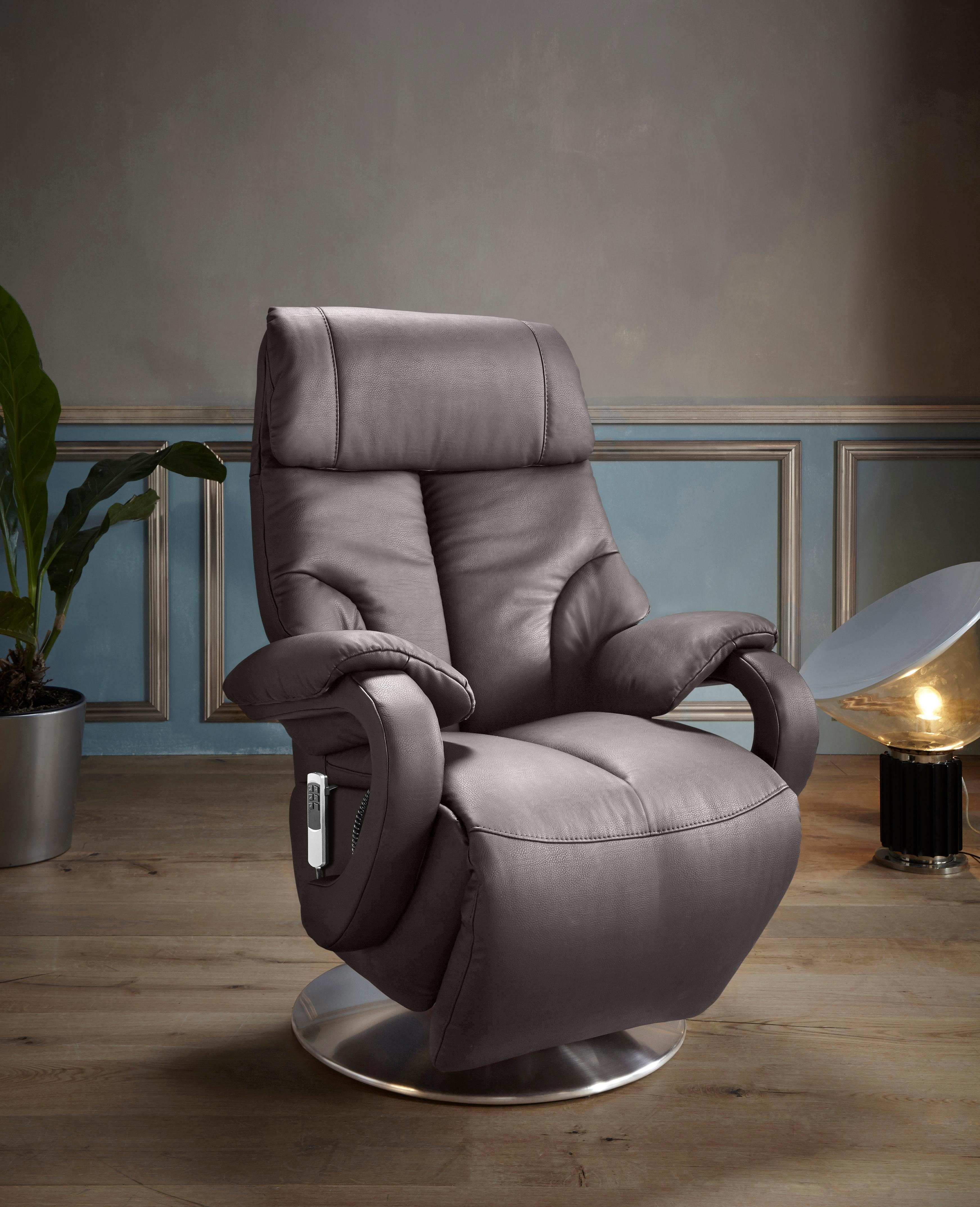 sit&more Relaxfauteuil Invito in mt. s, naar keuze met motor en opstahulp (set) tv-fauteuils bruin