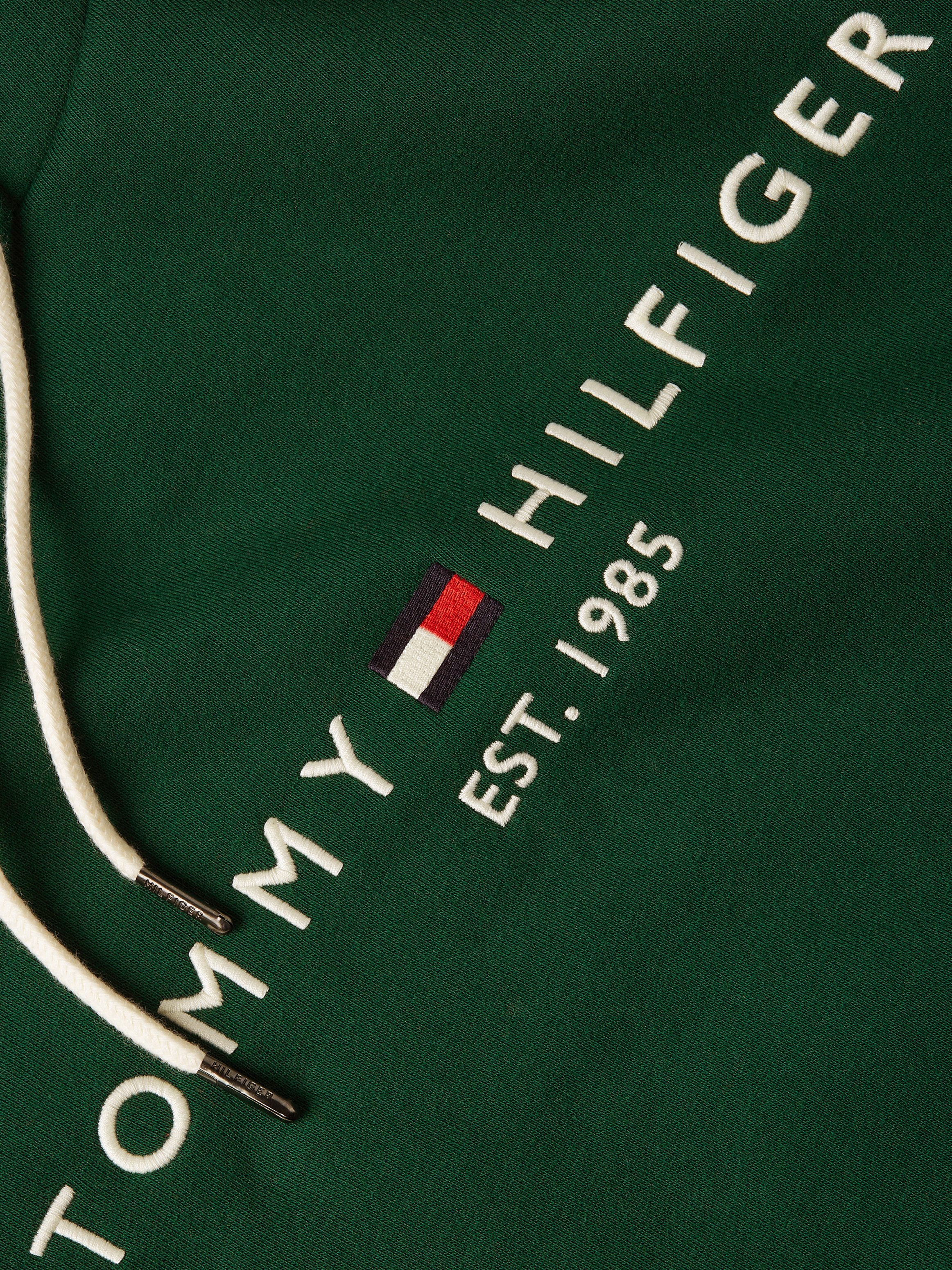 Tommy Hilfiger Hoodie TOMMY LOGO HOODY met geborduurd th-inscriptie op de borst