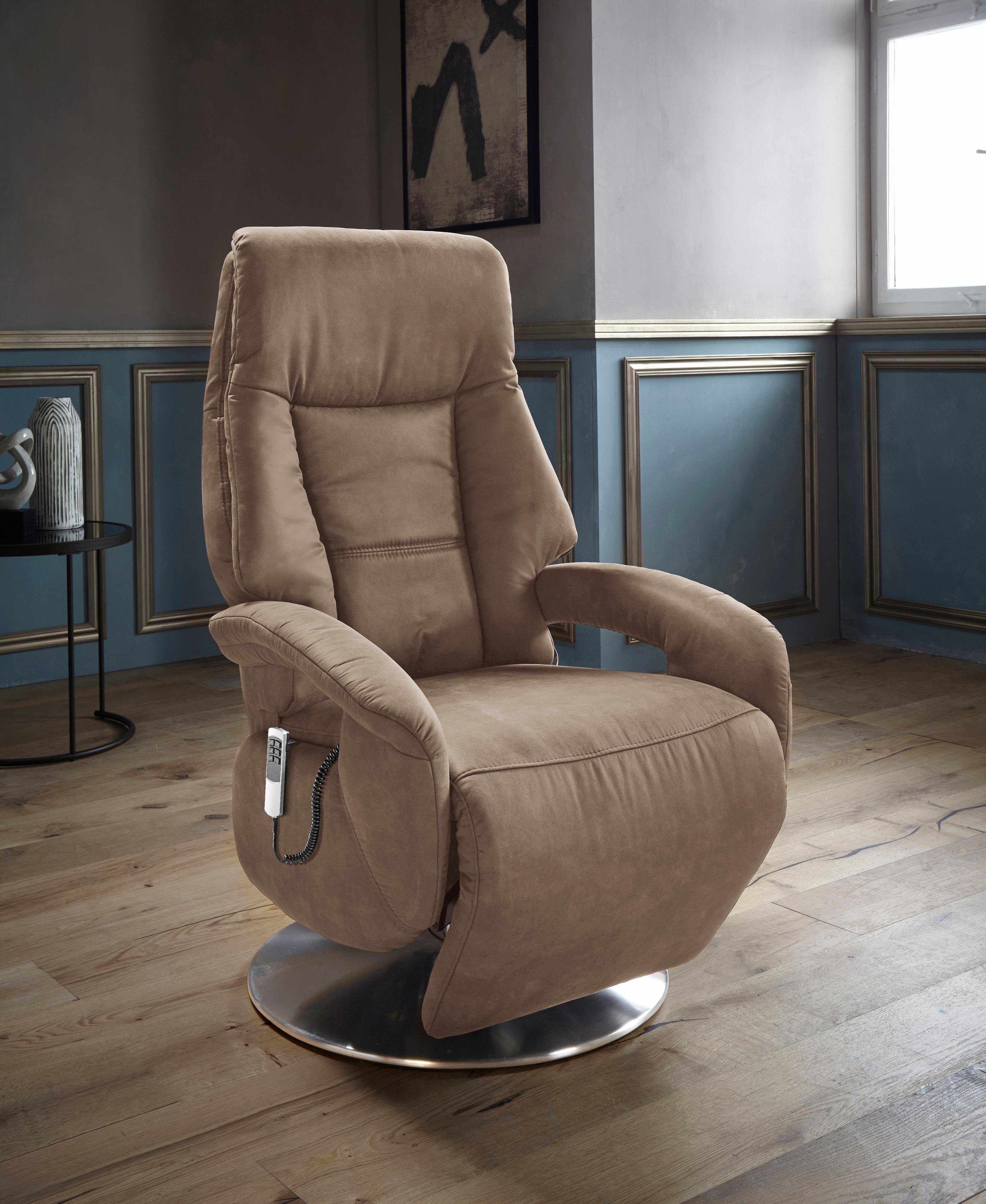 Places of Style Relaxfauteuil Launceston in maat m, naar keuze met motor en opstahulp