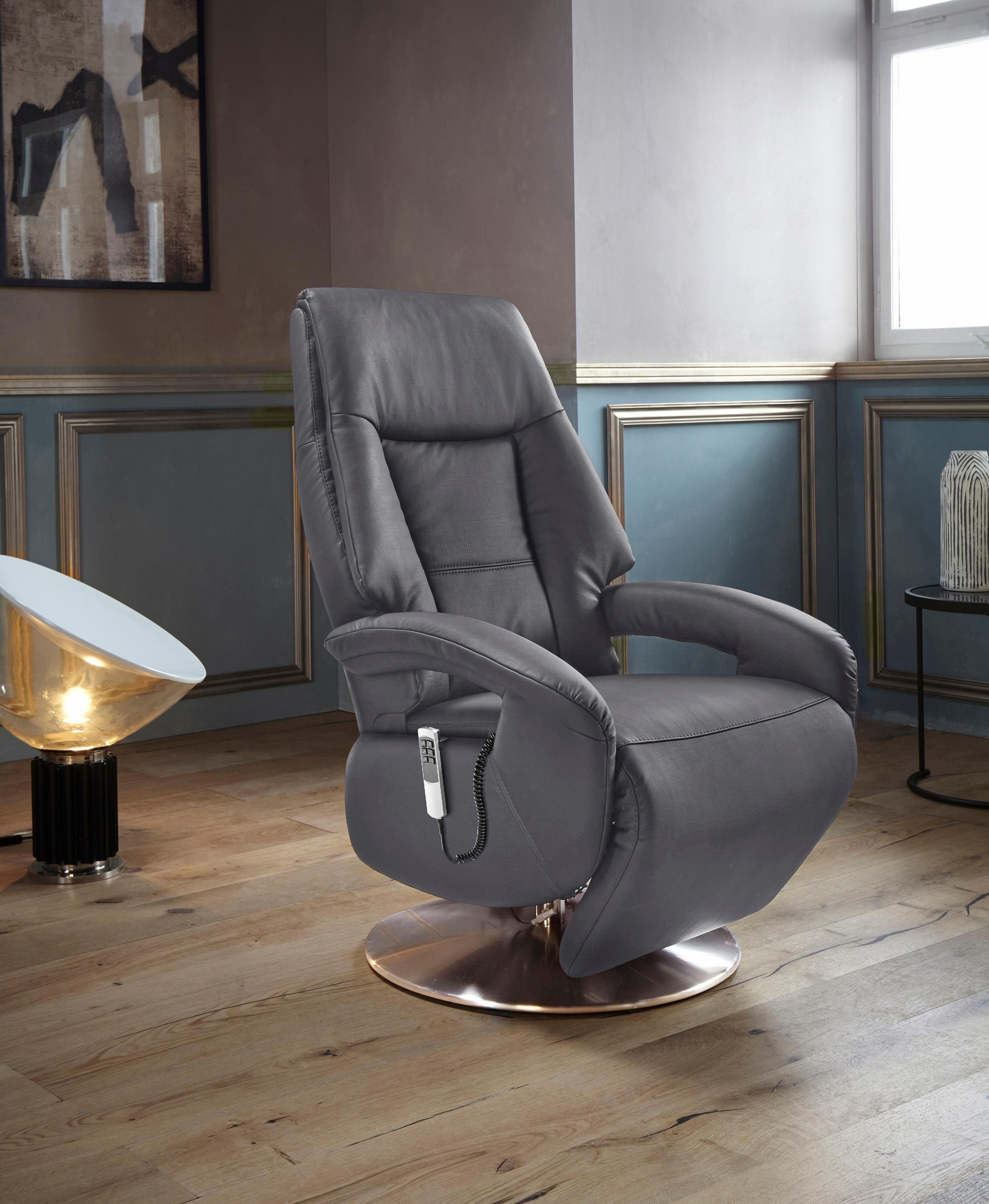 Places of Style Relaxfauteuil Launceston in maat l, naar keuze met motor en opstahulp