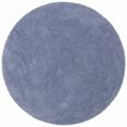 my home hoogpolig vloerkleed desner bijzonder zacht door microvezel, woonkamer blauw