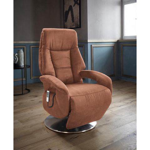 Otto - Places Of Style roomed relaxfauteuil 'Launceston' in maat M, naar keuze met motor en opstahulp