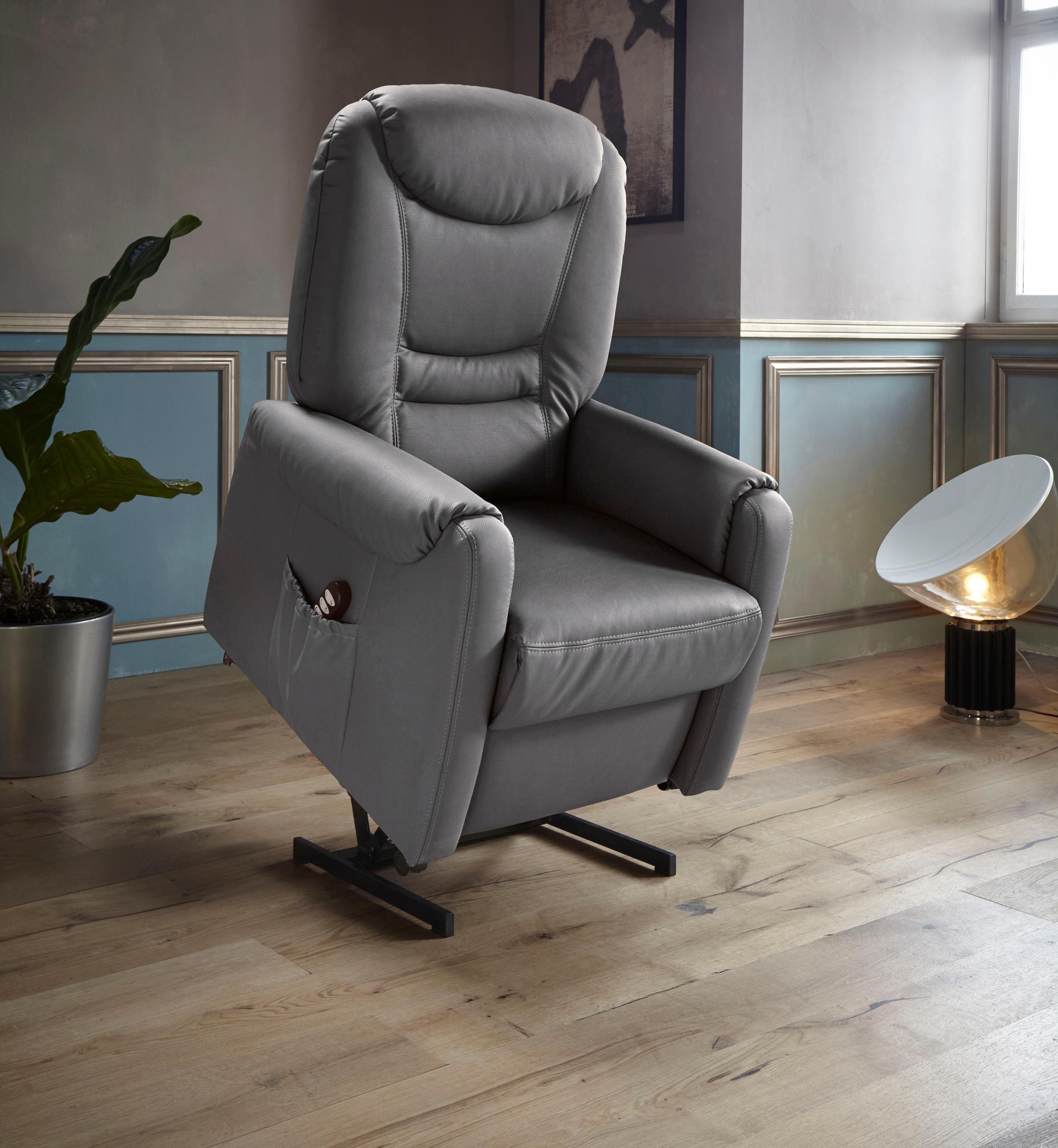 sit&more Relaxfauteuil Morten in maat l, naar keuze met motor en opstahulp
