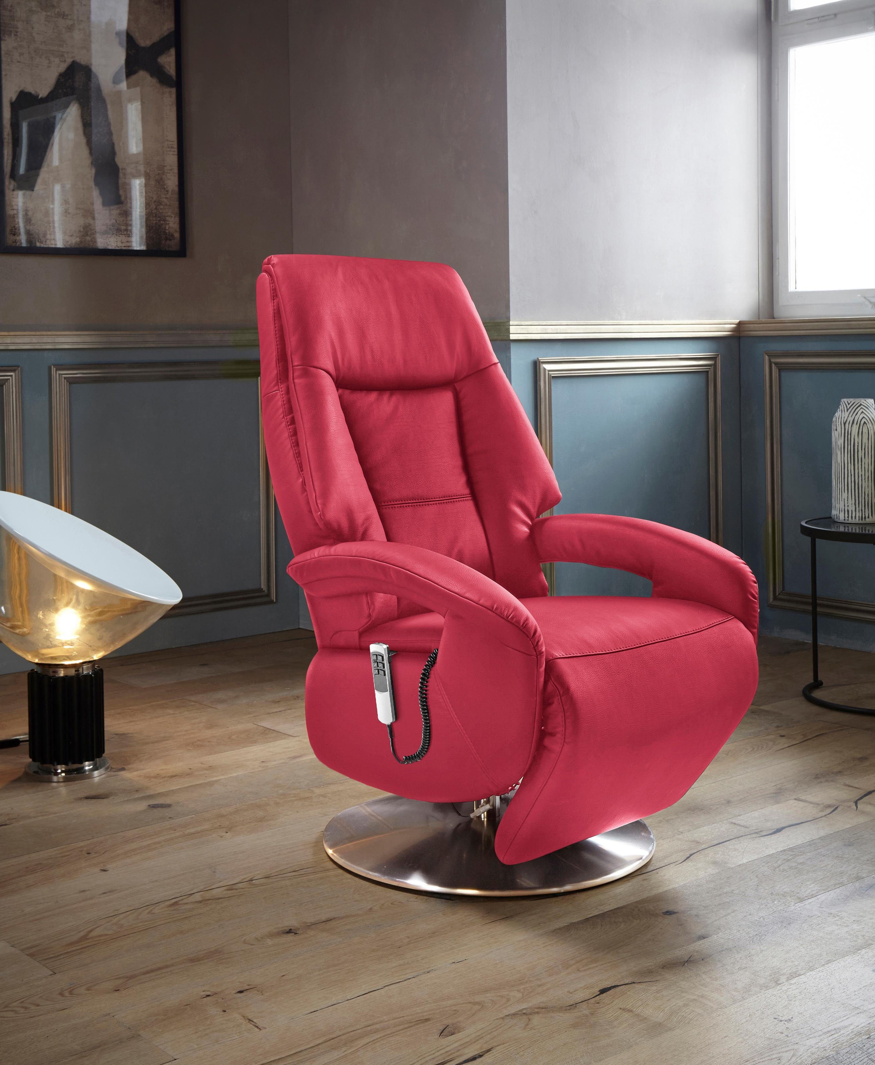 Places of Style Relaxfauteuil Launceston in maat m, naar keuze met motor en opstahulp