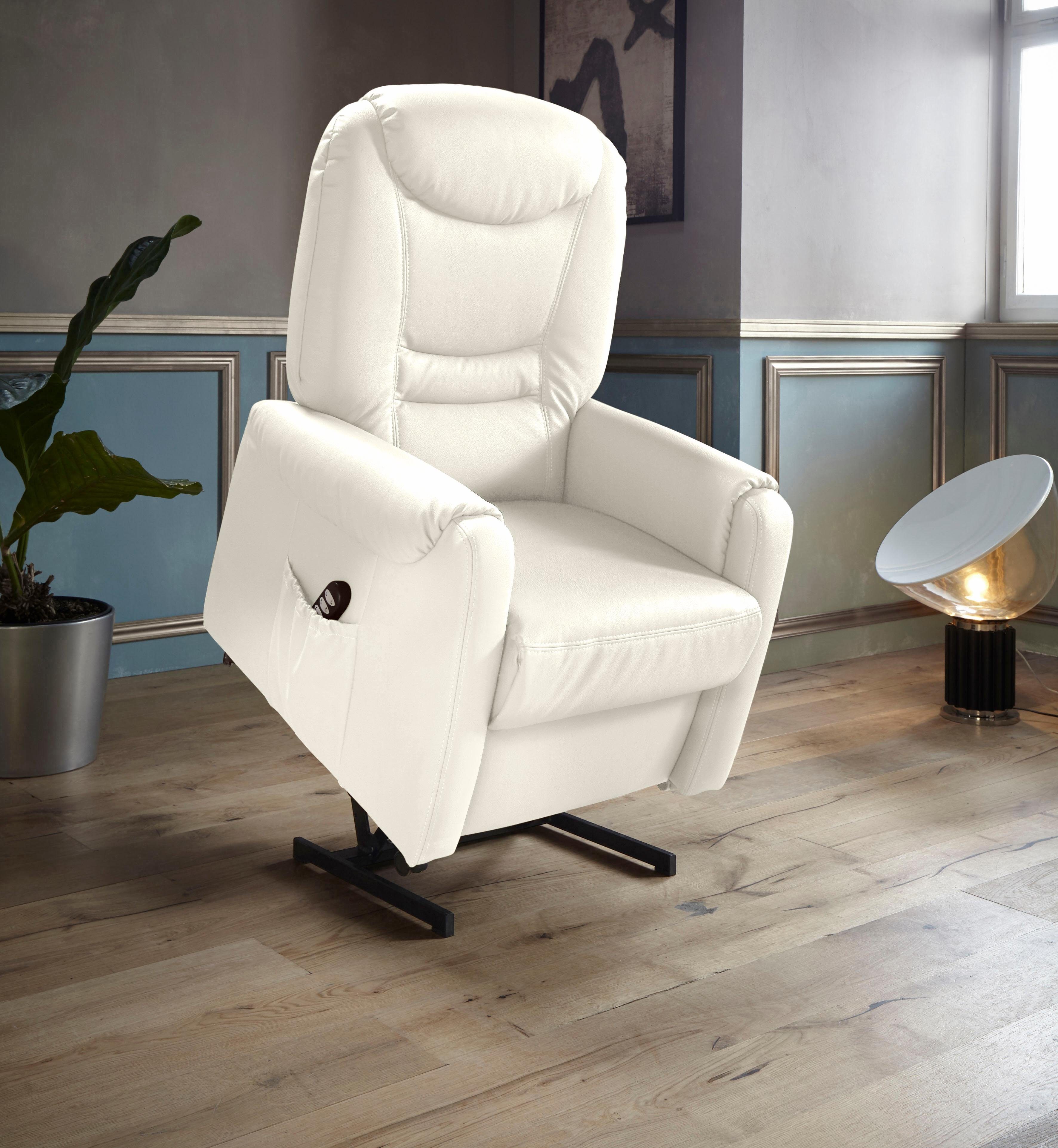 sit&more Relaxfauteuil Morten in maat m, naar keuze met motor en opstahulp (set)