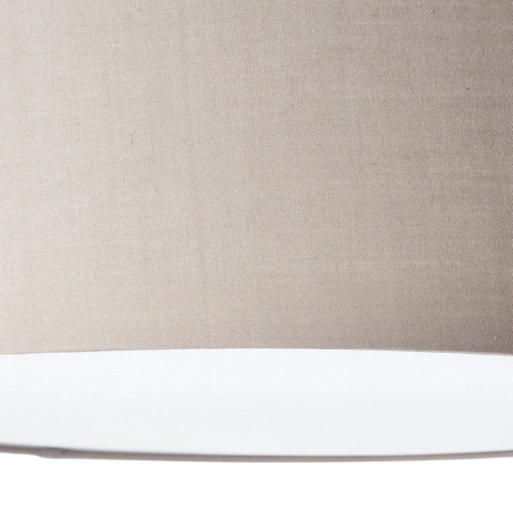 Lüttenhütt Plafondlamp Lüchte Stof - scherm uni, greige, plafondlamp ø 45 cm