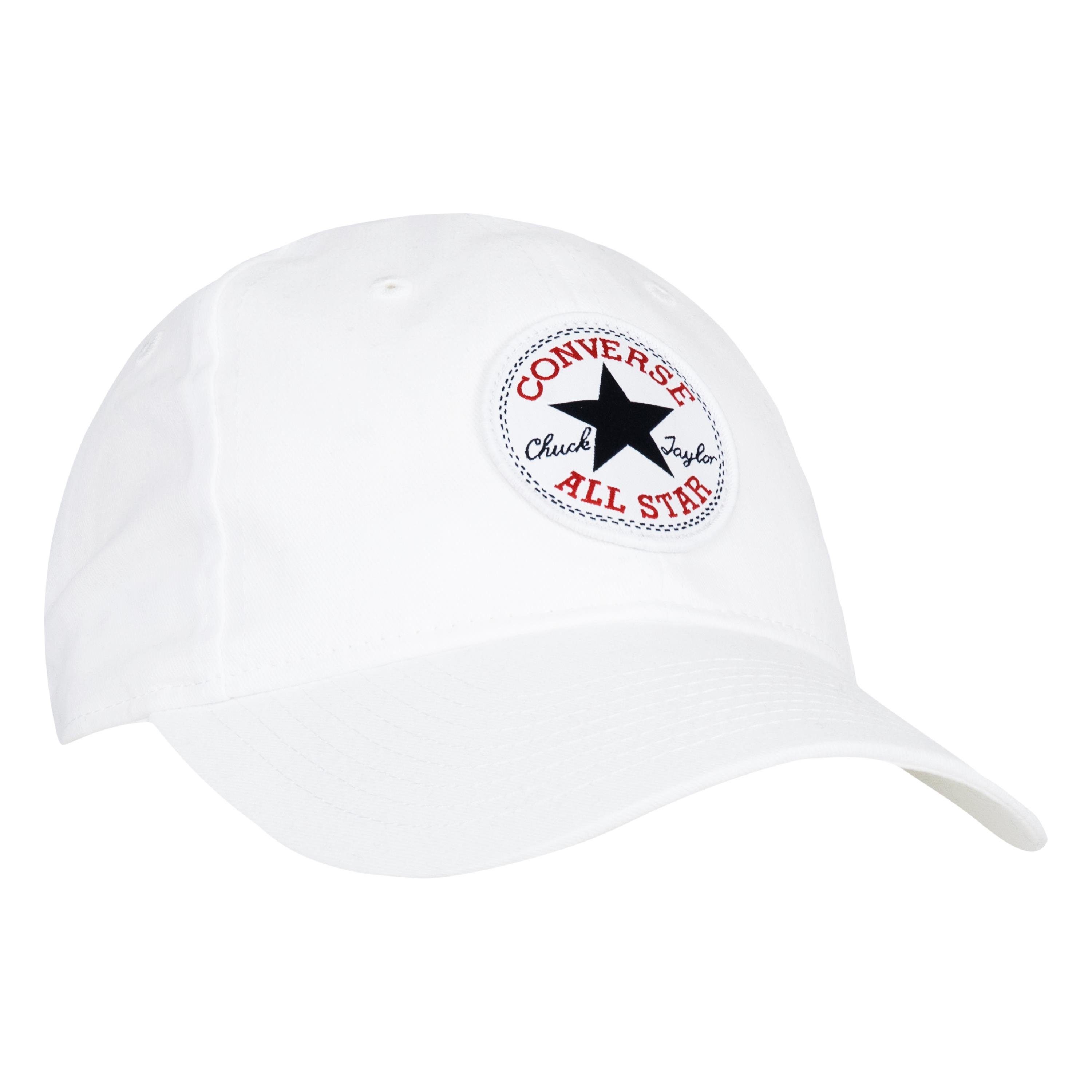 Converse Baseball pet CAN CHUCK PATCH CURVE BRIM HAT dames caps wit