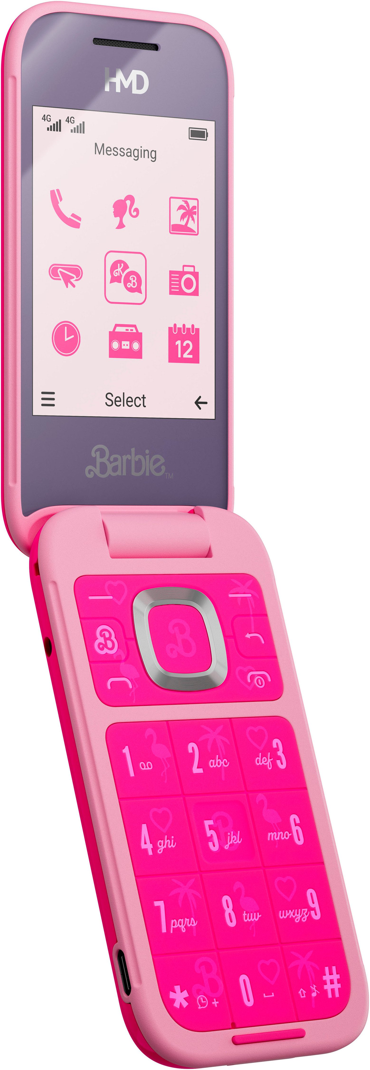 HMD Clamshell Barbie Phone