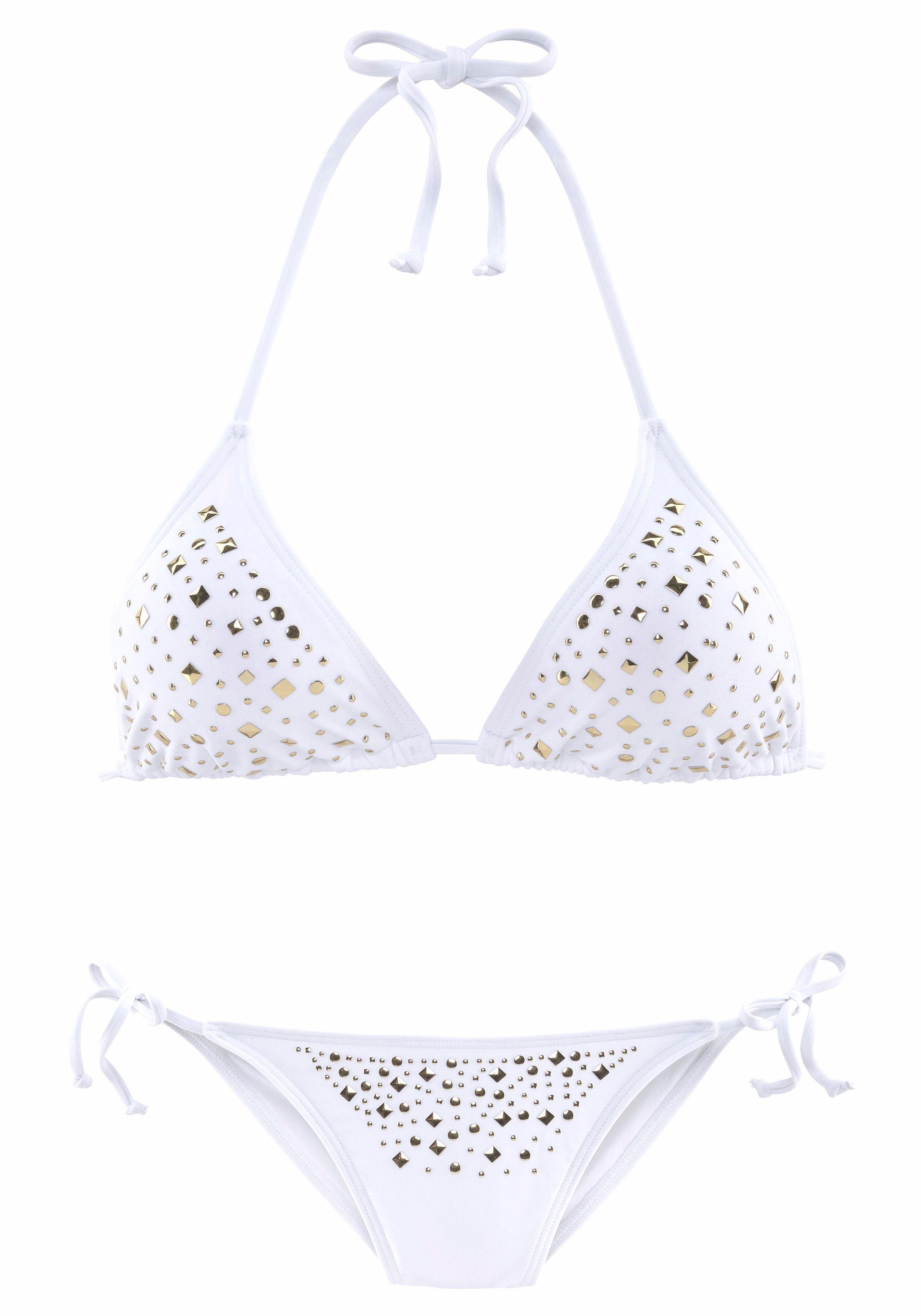 Jette Joop Triangelbikini met sierstuds