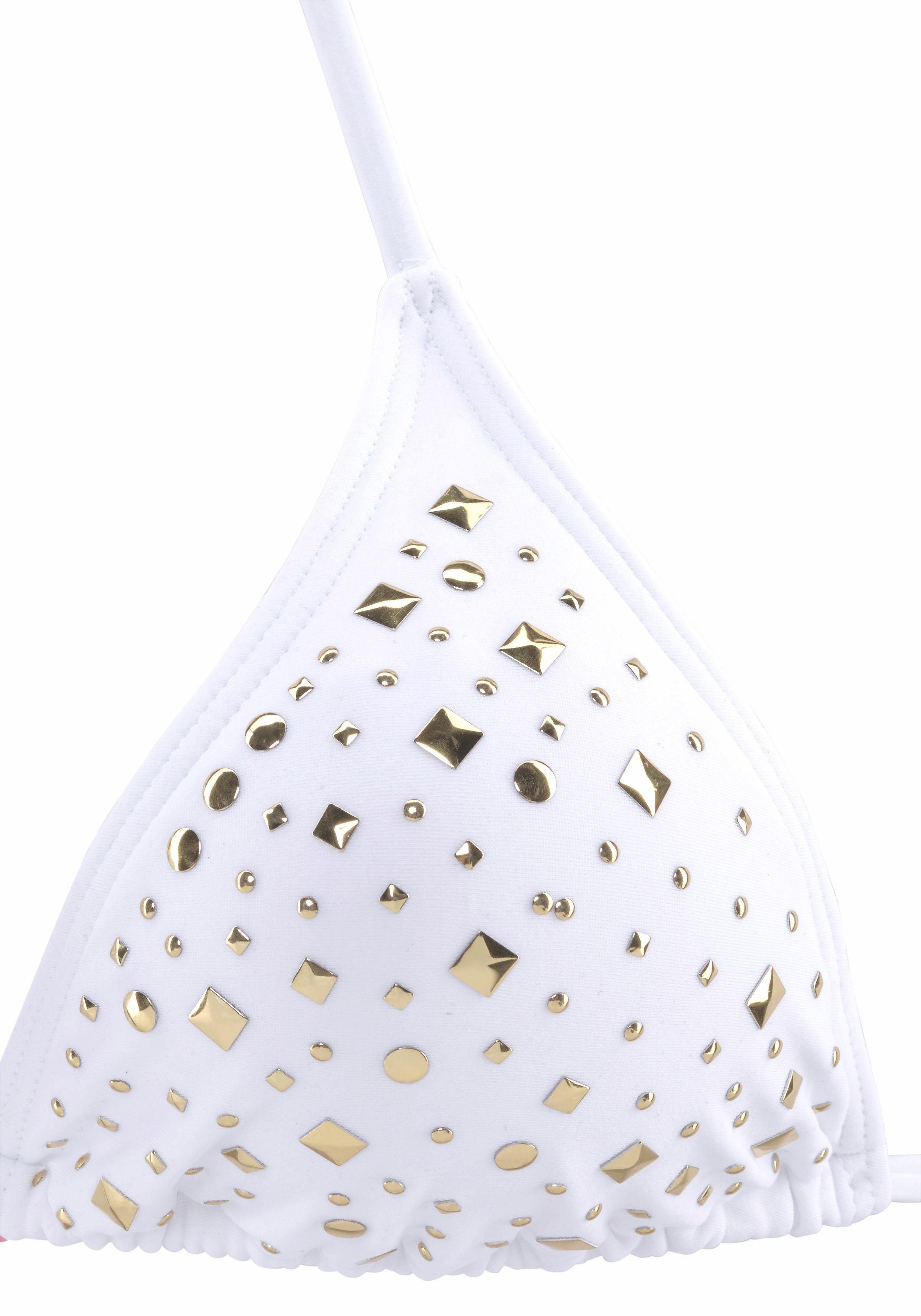 Jette Joop Triangelbikini met sierstuds