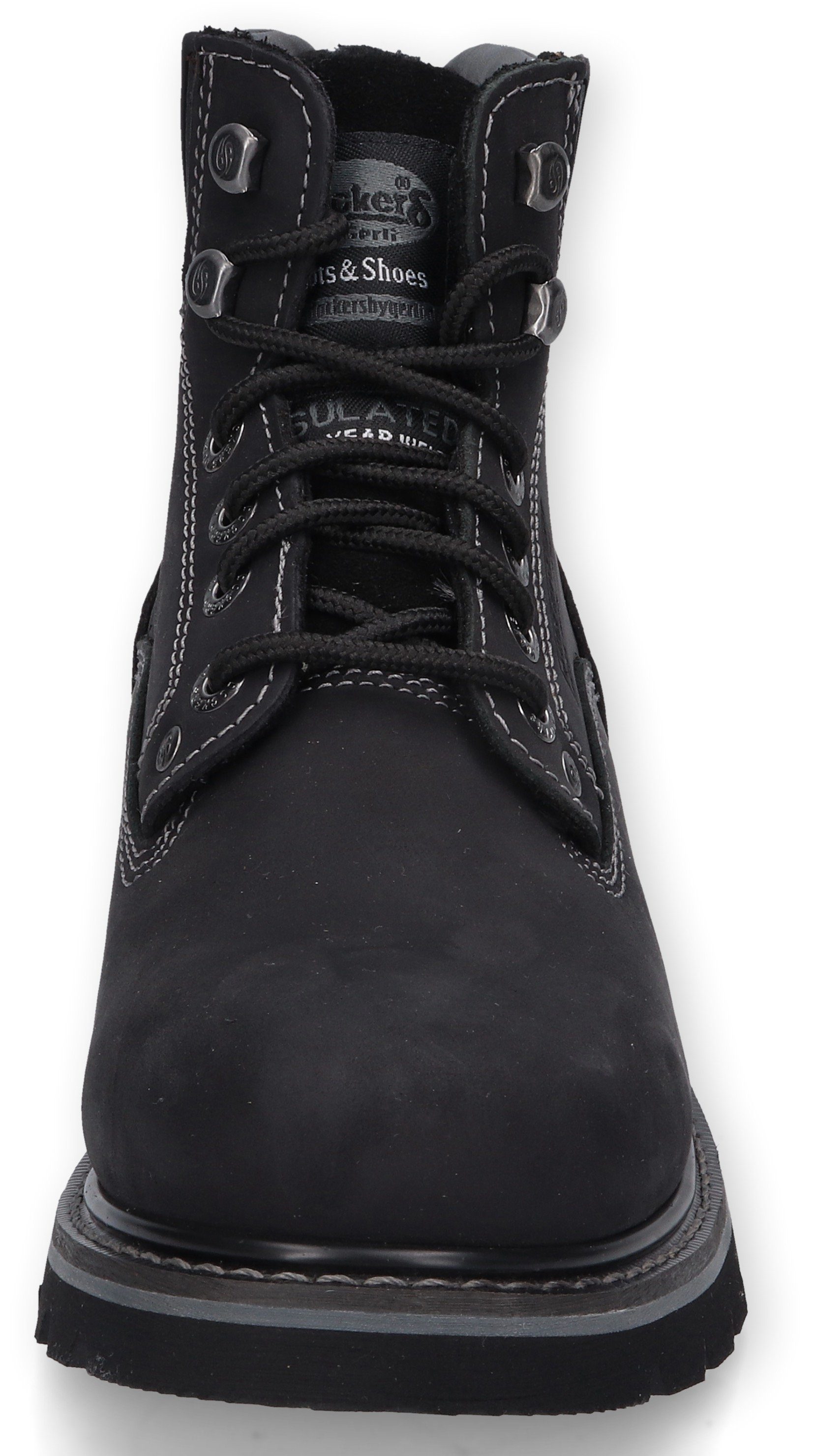Dockers by Gerli Hoge veterschoenen Winterboots, werkschoenen met profielzool