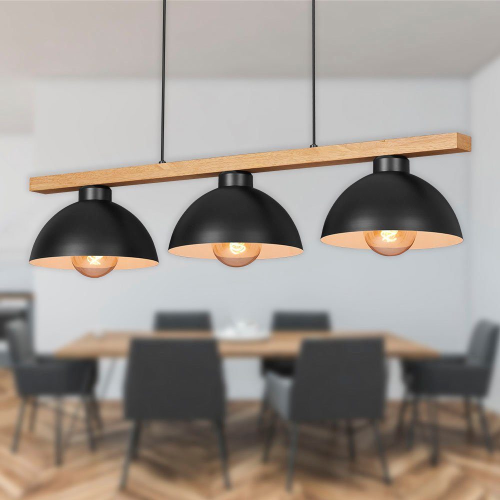 Briloner Leuchten Hanglamp 4046035 POLA 3-armig, hout, hanglamp, max. 40 w, excl. e27