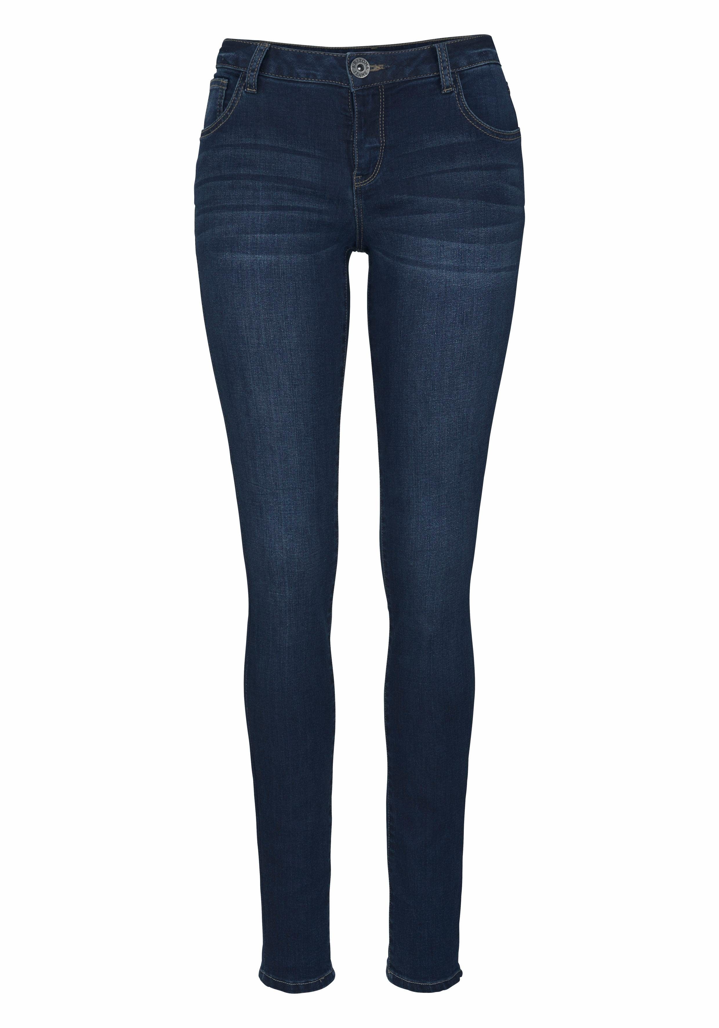 Arizona Skinny fit jeans Ultra Stretch extra-strakke been verloop, normale taille, met steekzakken