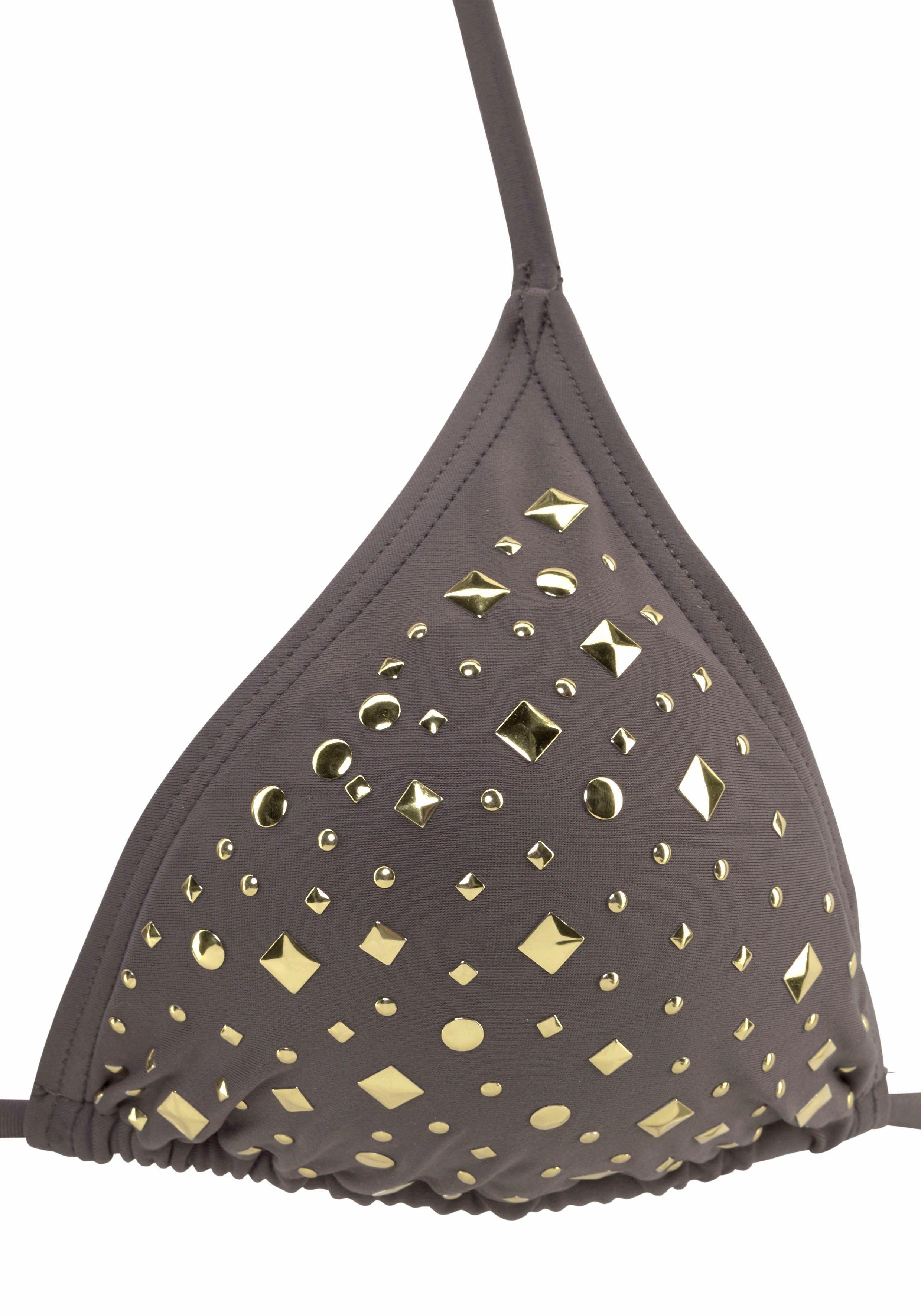 Jette Joop Triangelbikini met sierstuds