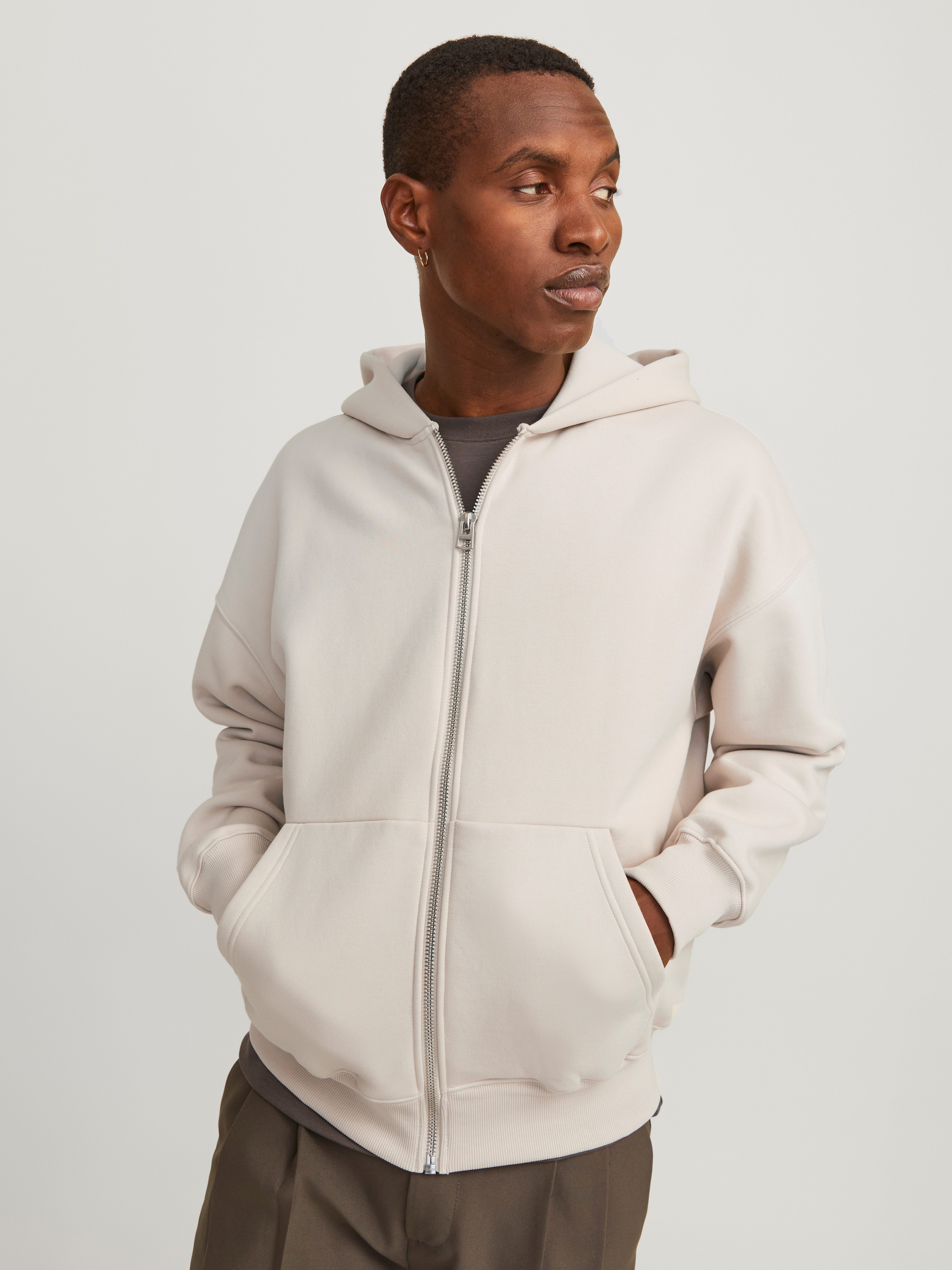 Jack & Jones Capuchonsweatvest JJEURBAN EDGE SWEAT ZIP HOOD NOOS