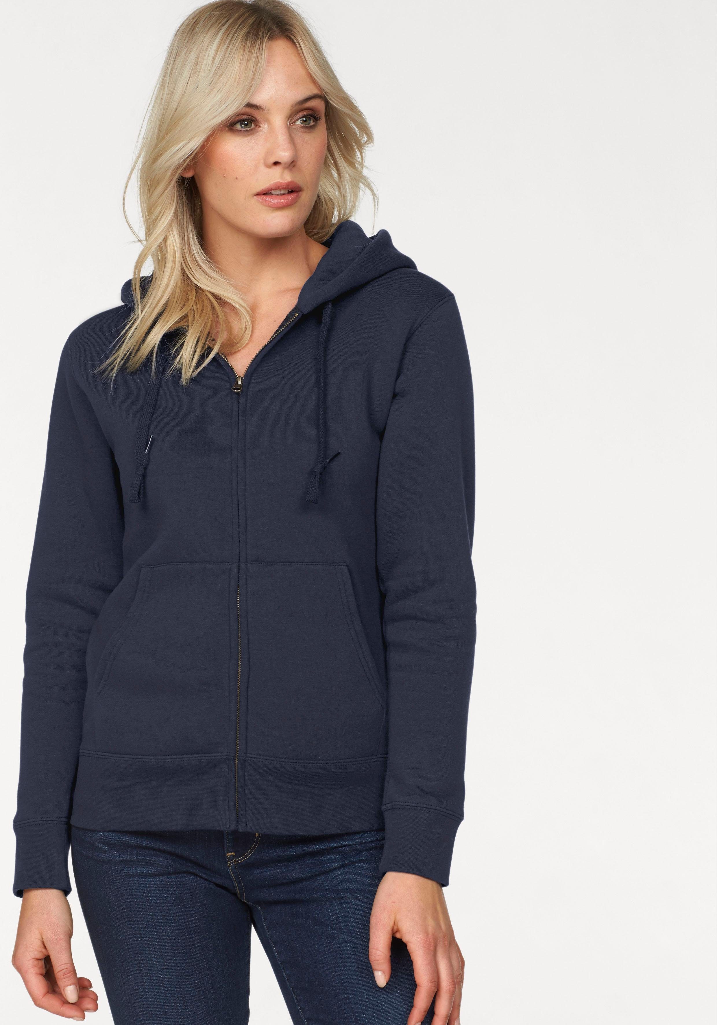 Fruit of the Loom Hoodie Lady-Fit Premium hooded Sweat Jacket