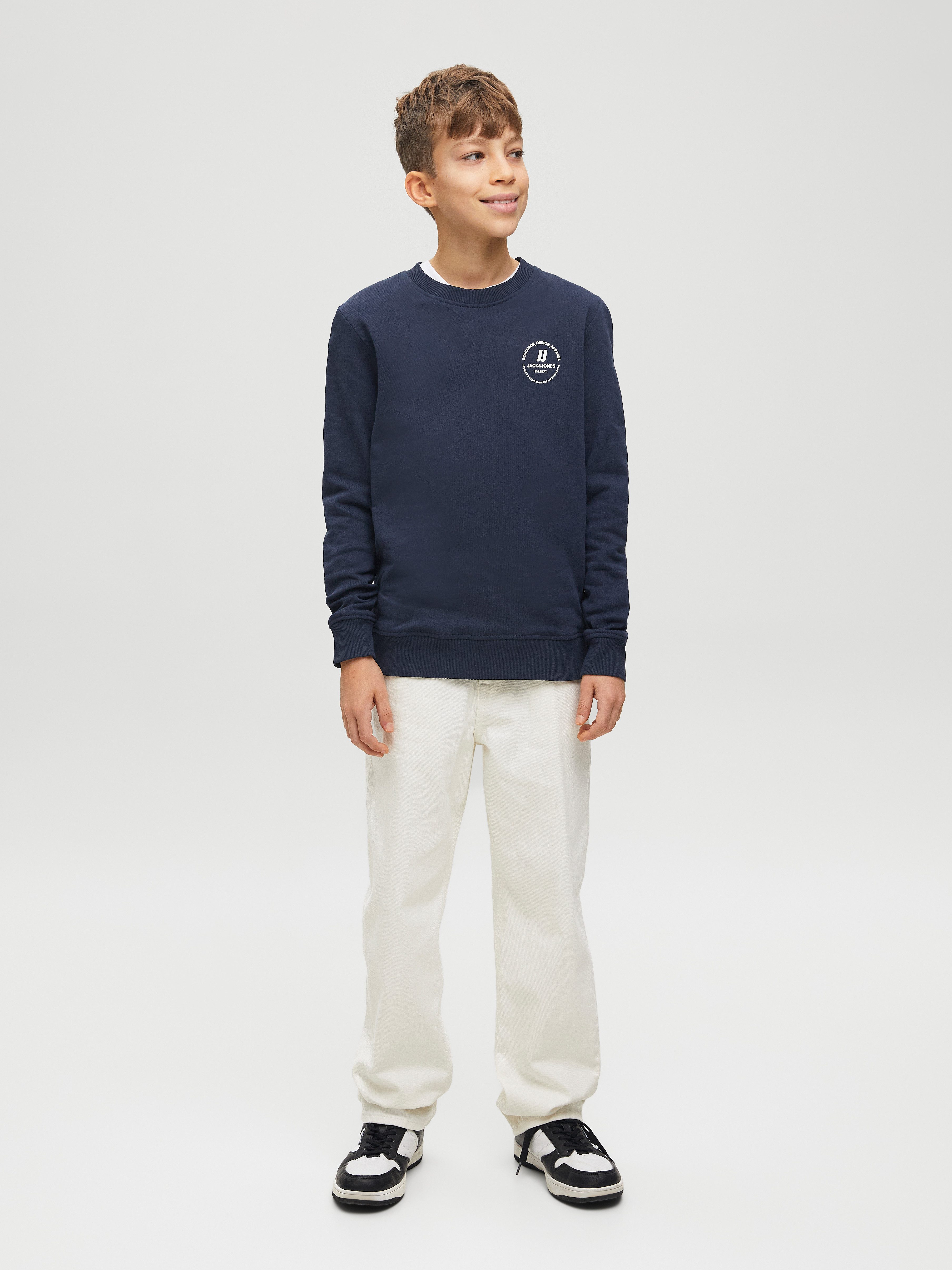 Jack & Jones Junior Sweatshirt JJESWIFT SWEAT CREW NECK NOOS JNR