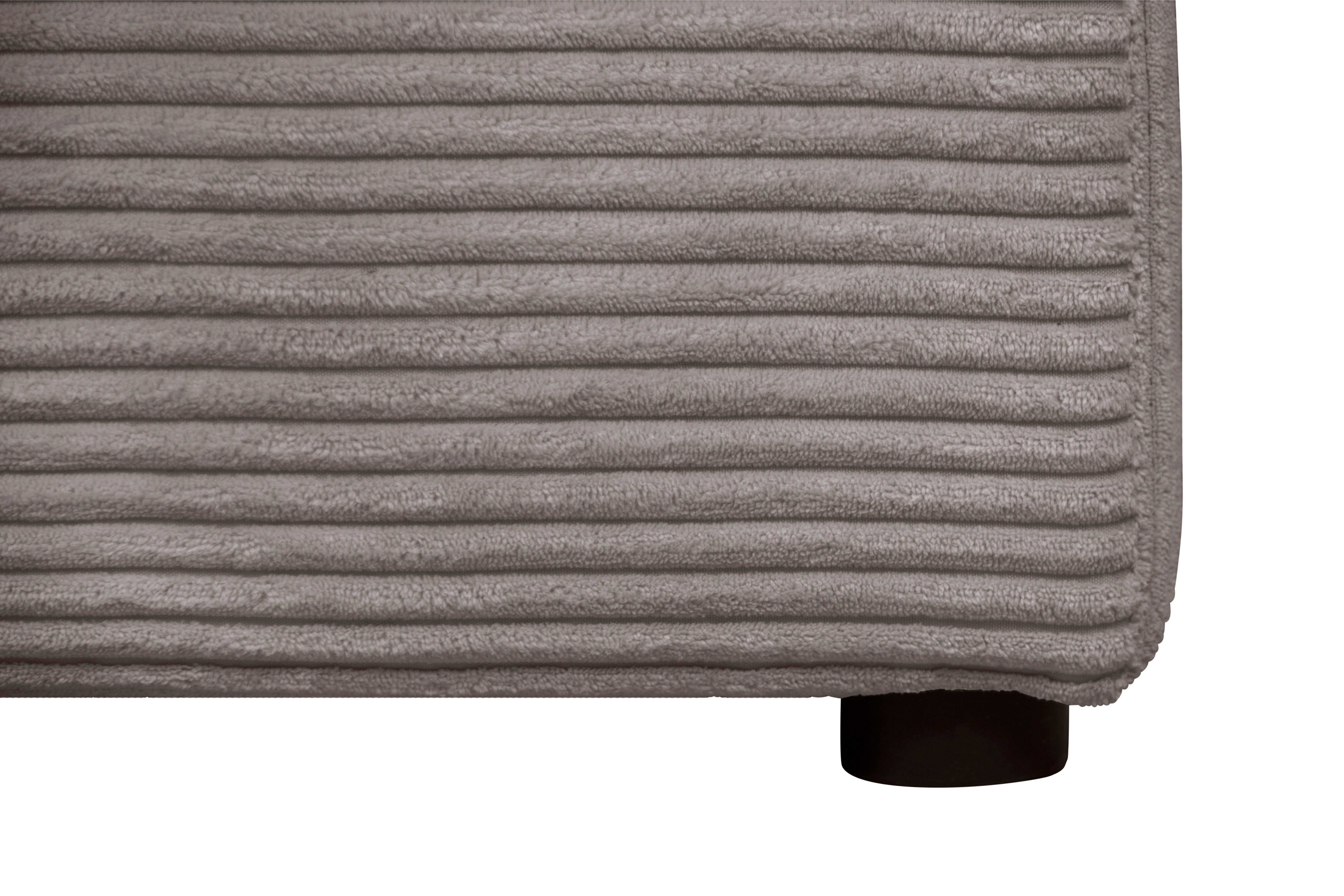 RAUM.ID Bank-hoekelement Enid Deel van een modulaire bank, stevig zitcomfort, ook in breedribcord