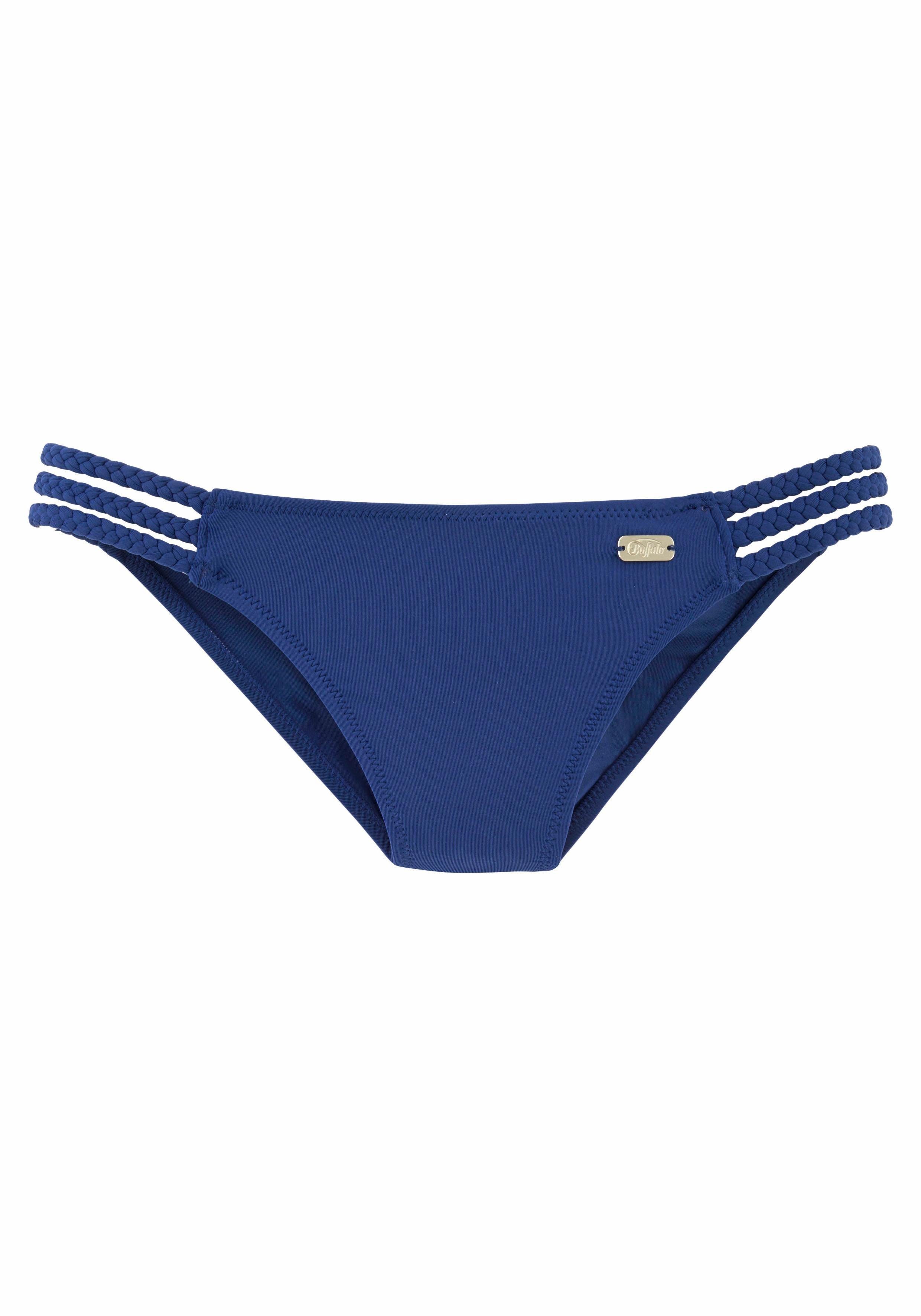 Buffalo Bikinibroekje Happy met gevlochten bandjes