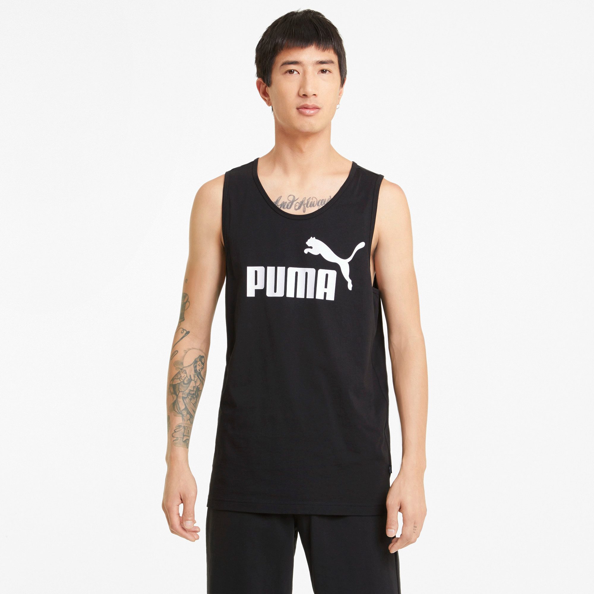 PUMA Tanktop ESS Tank heren tanktops maat S zwart