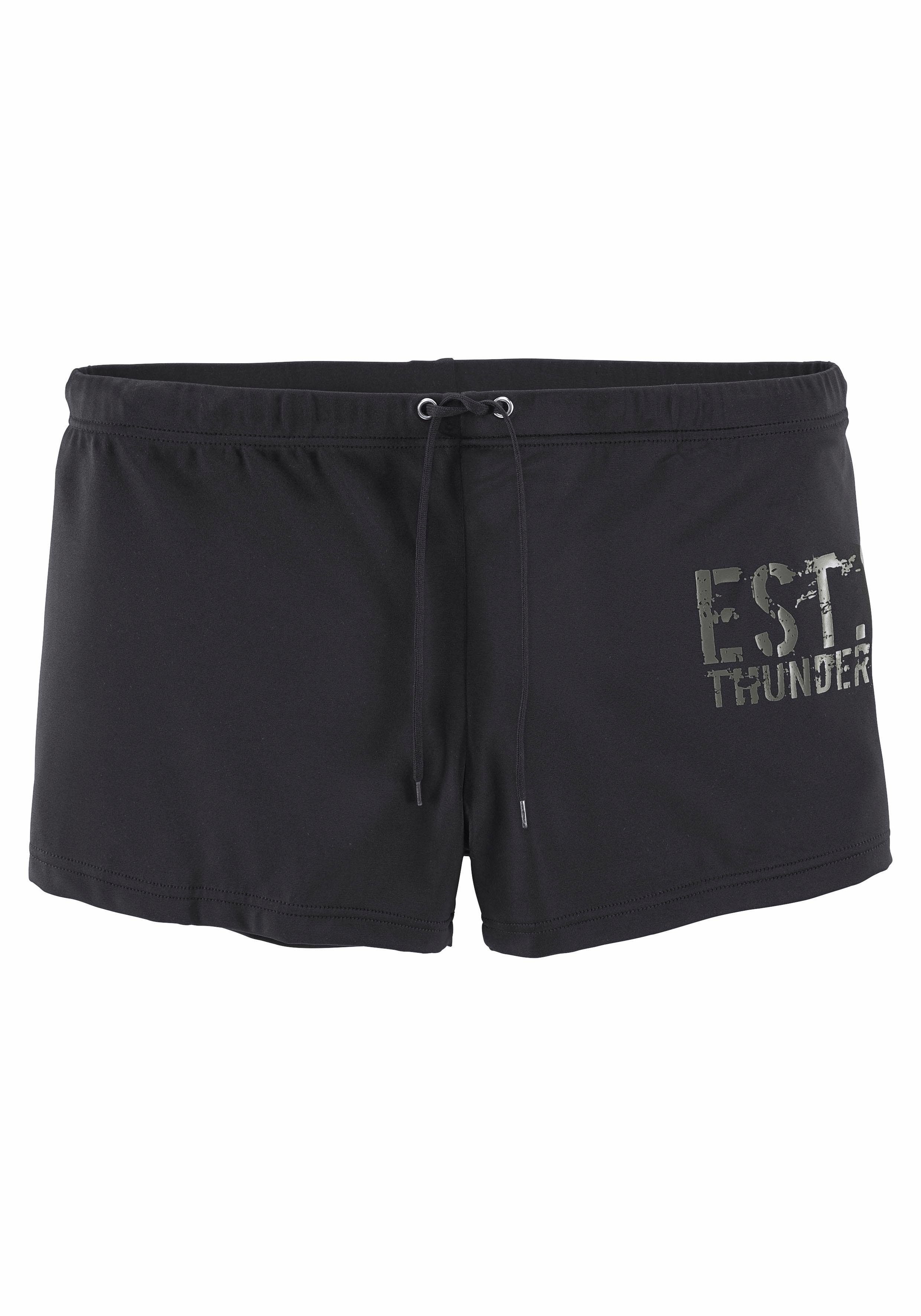 Bruno Banani Zwemboxer met print opzij